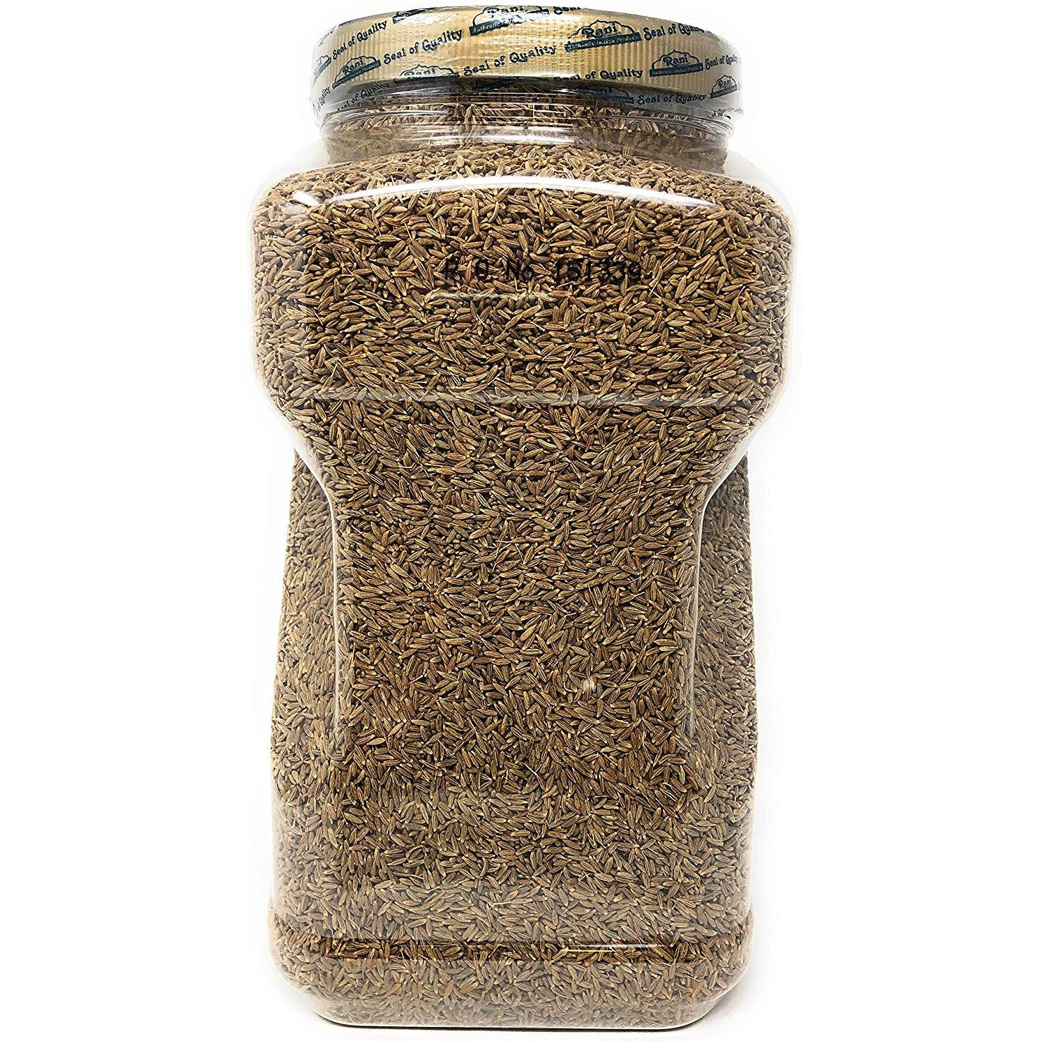 Rani Cumin Seeds (Jeera) 5lbs (2.27kg) Jar