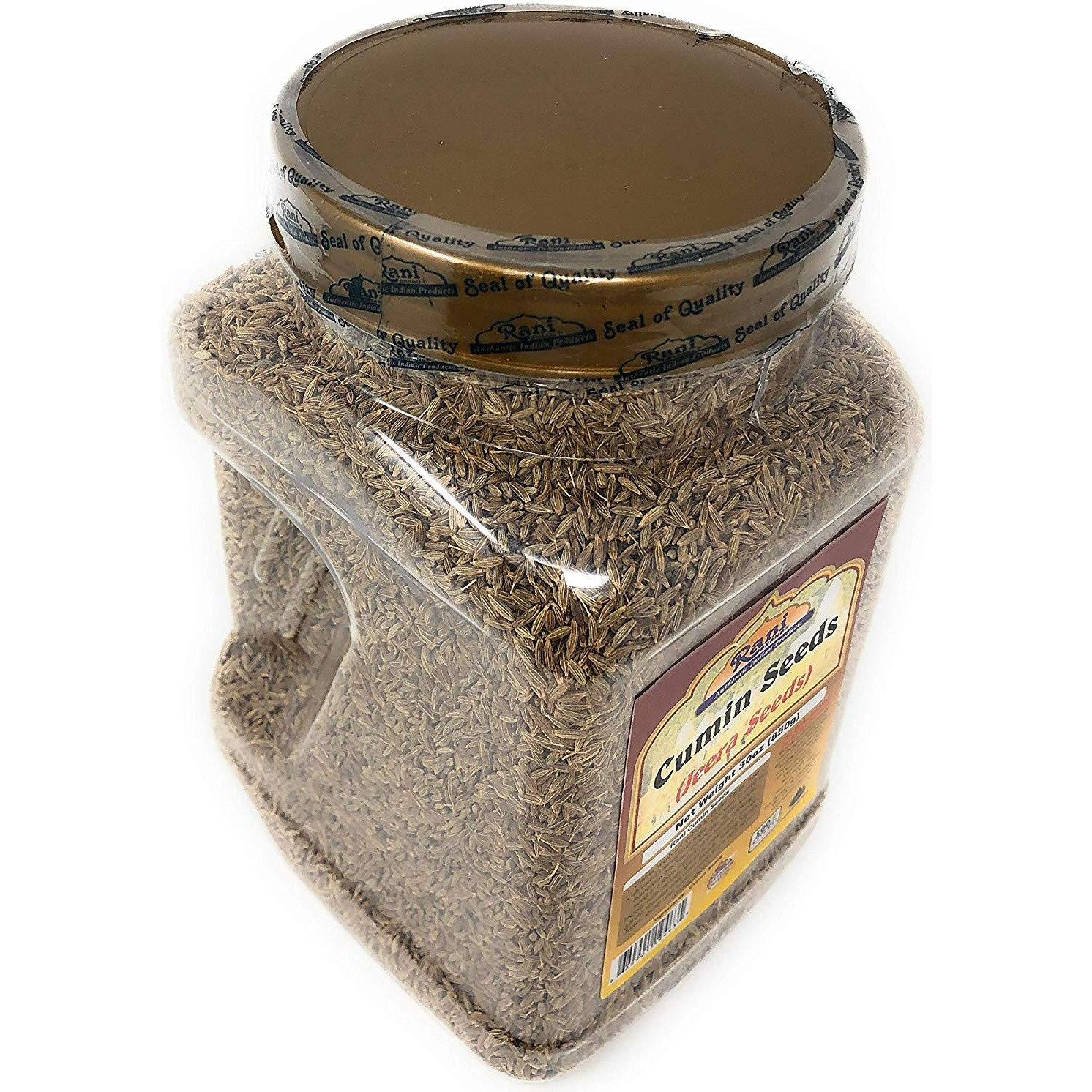 Rani Cumin Seeds Whole (Jeera) Spice 30oz (857g) Nearly 2lbs PET Jar ~ All Natural | Gluten Friendly | NON-GMO | Vegan | Indian Origin