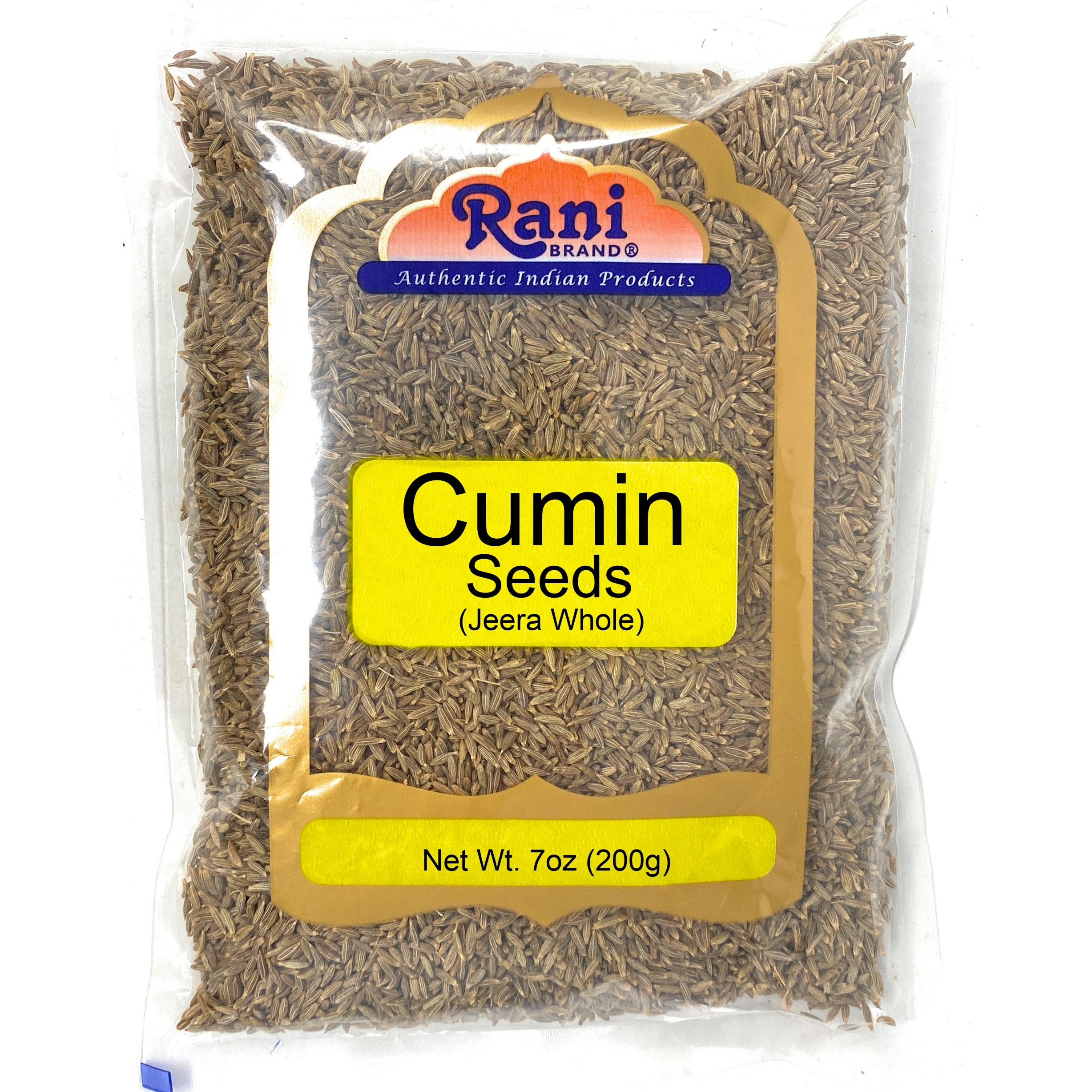 Rani Cumin Seeds Whole (Jeera) Spice 7oz (200g) ~ All Natural | Gluten Friendly | NON-GMO | Vegan | Indian Origin