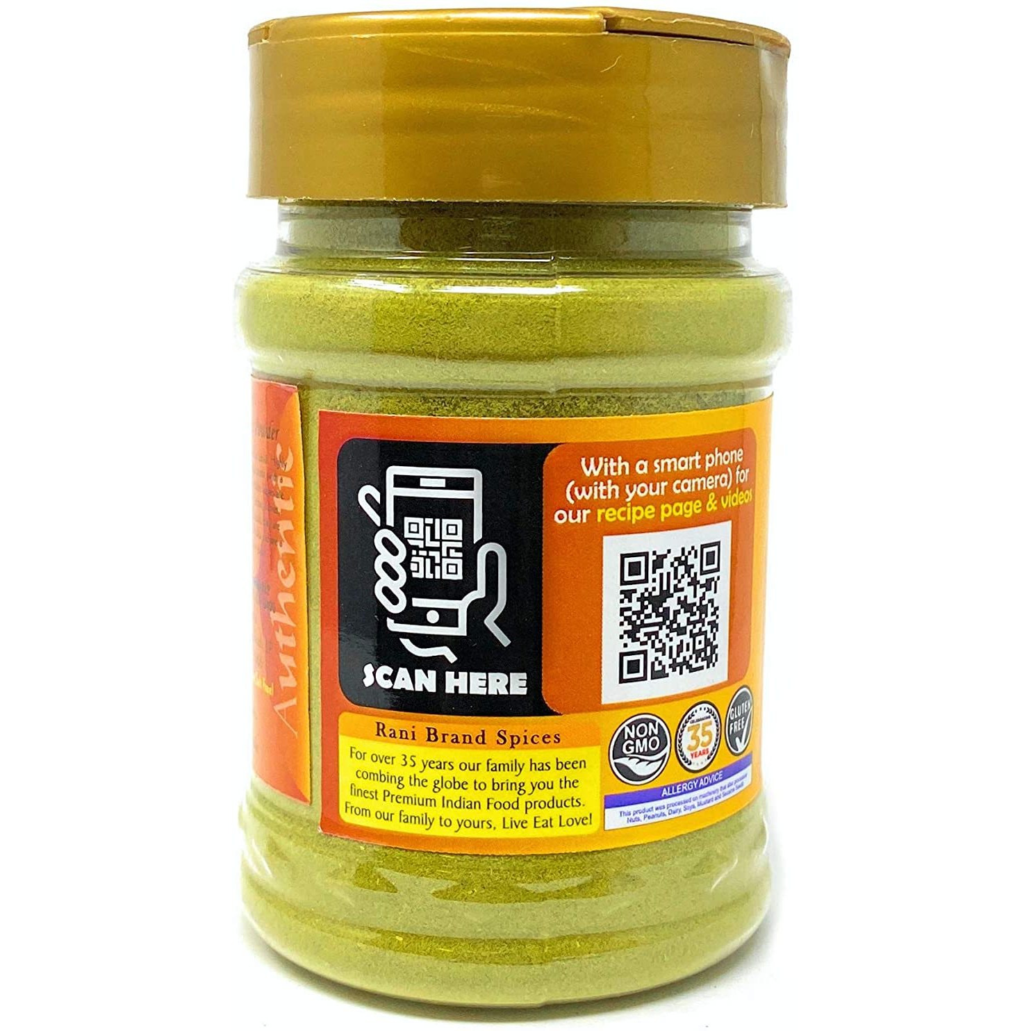 Rani Curry Leaves Powder (Kari Neem Patha) Indian Spice 2.4oz (70g) ~ All Natural | Vegan | Gluten Friendly | NON-GMO