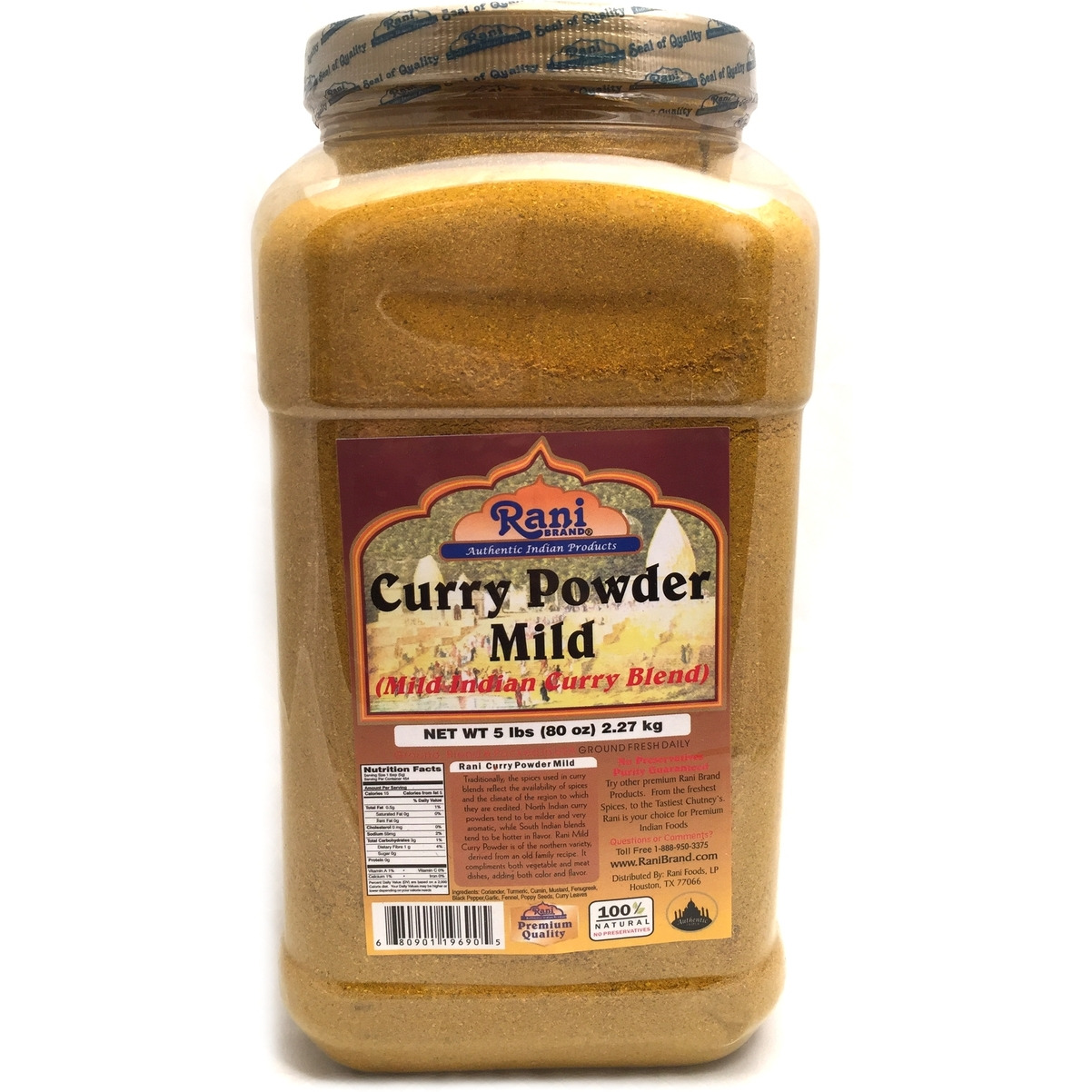 Rani Curry Powder Mild 5lbs (2.27kg)