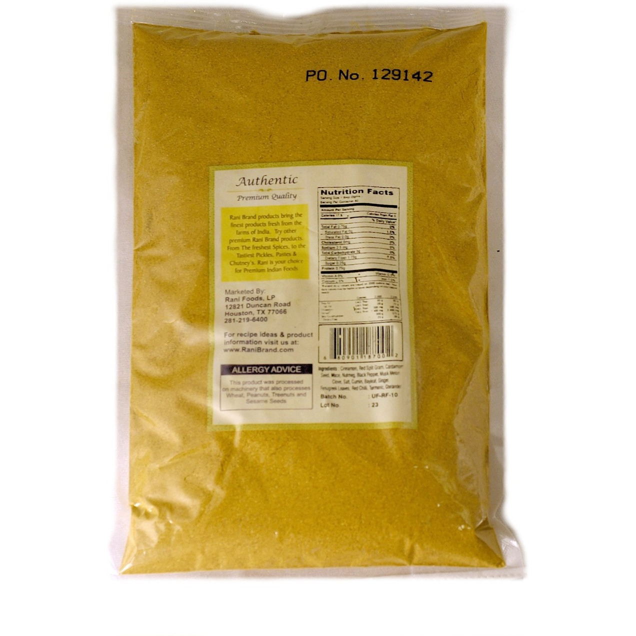 Rani Curry Pwd Hot 400Gm