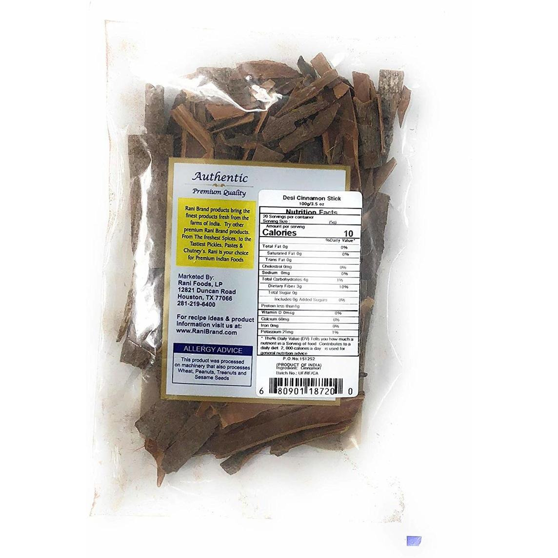 Rani Desi (Flat) Cinnamon 3.5oz (100g)