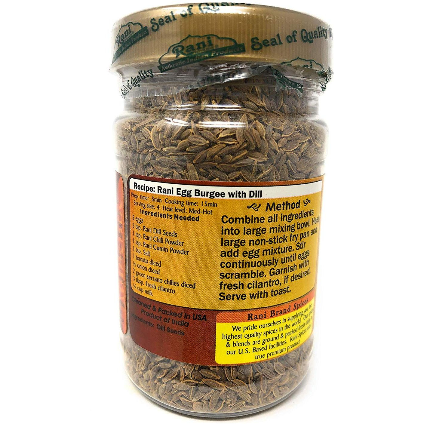 Rani Dill Seeds 3oz