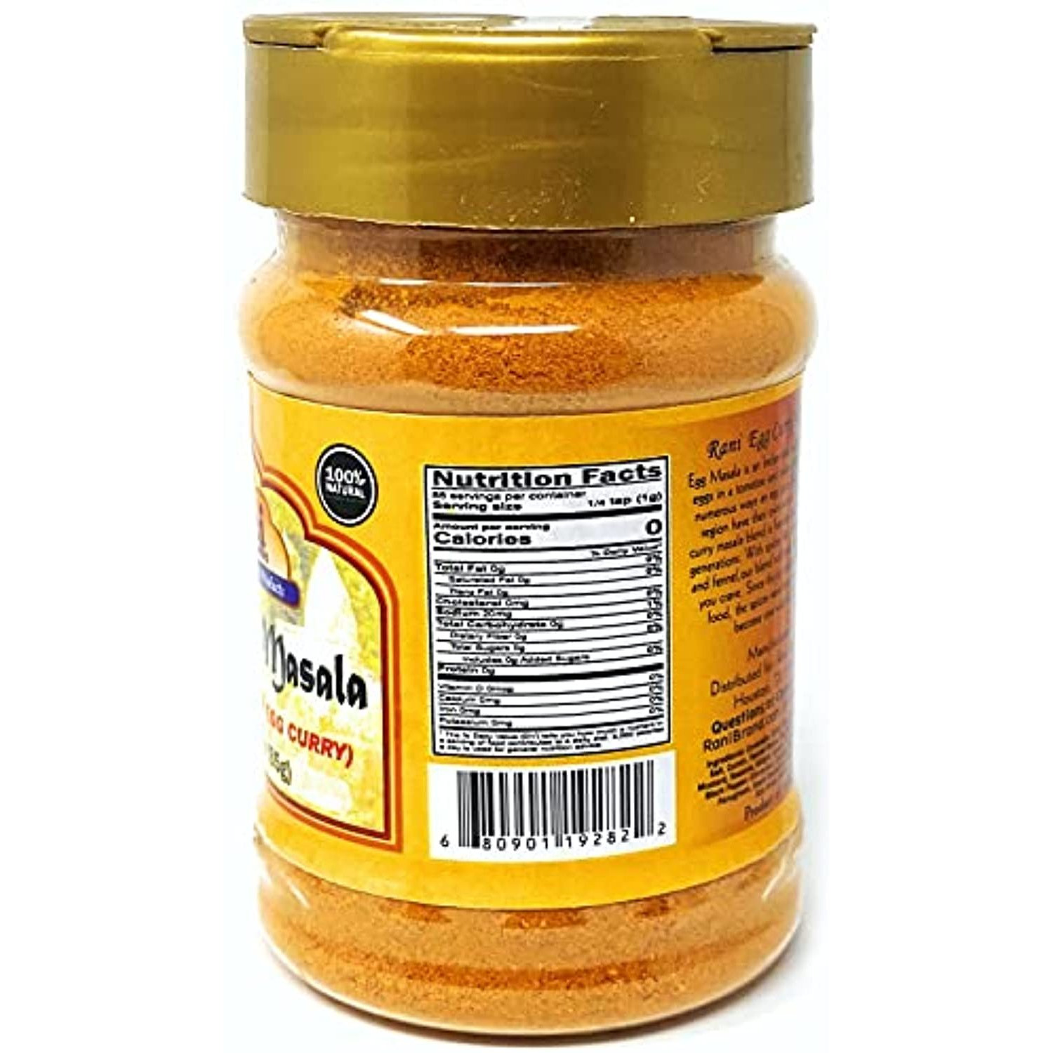 Rani Egg Curry Masala, 21 Spice Blend 3oz (85g) Shaker Top For Your Eggs or Tofu Scramble ~ All Natural | Vegan | Gluten Friendly | NON-GMO | Indian Origin