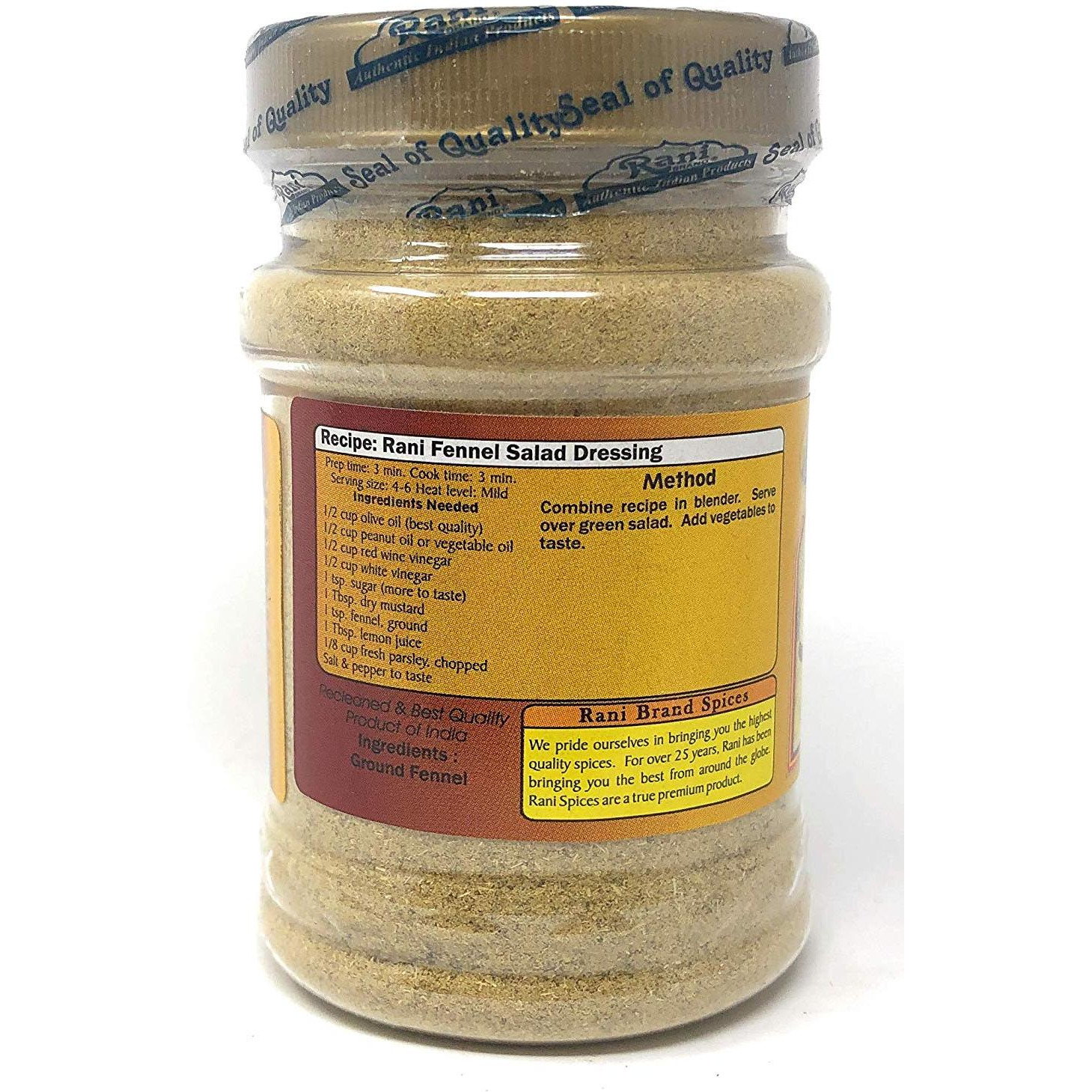 Rani Fennel Ground 3oz  (85g)