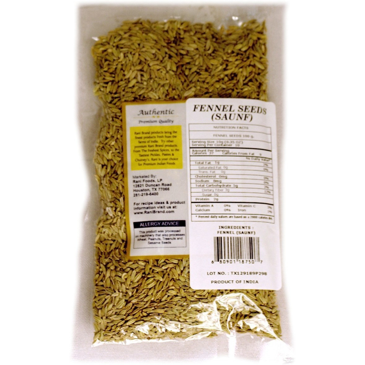 Rani Fennel Seeds 100G
