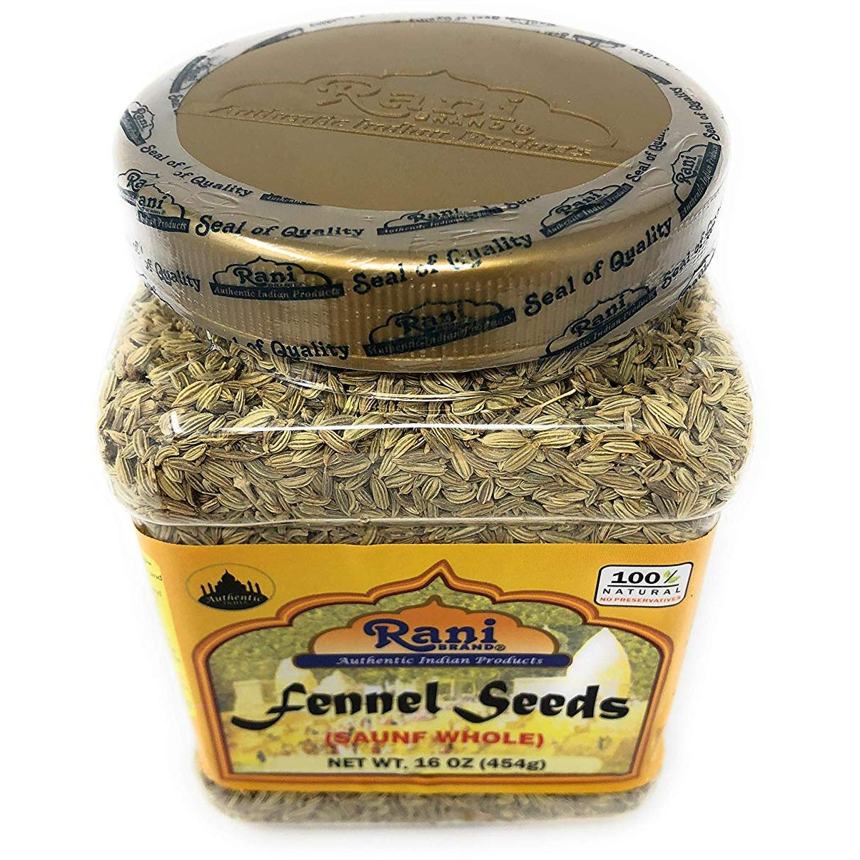 Rani Fennel Seeds 16oz (454g)