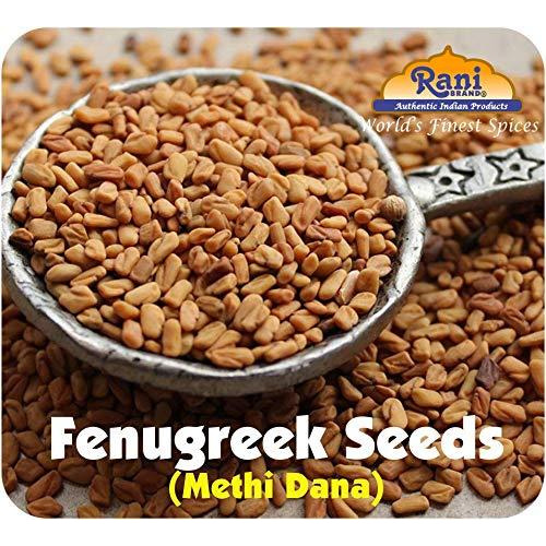 Rani Fenugreek (Methi) Seeds Whole 25oz (1.56lbs) 708g PET Jar, Trigonella foenum graecum ~ All Natural | Vegan | Gluten Friendly | Non-GMO | Indian Origin, used in cooking & Ayurvedic spice