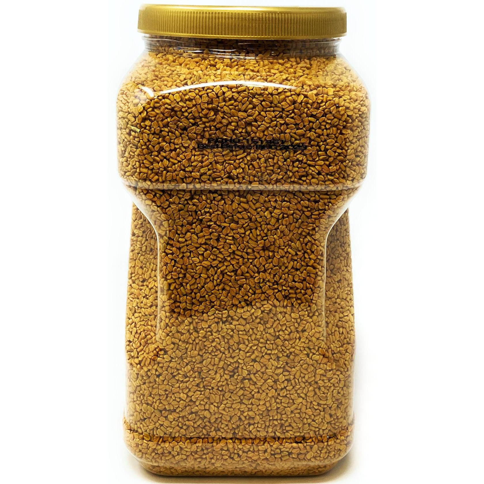 Rani Fenugreek (Methi) Seeds Whole 8lbs (128oz) 3.62kg Trigonella foenum graecum ~ Bulk Pack (Pet Jar) | Gluten Friendly | Non-GMO (used in cooking & Ayurvedic spice)