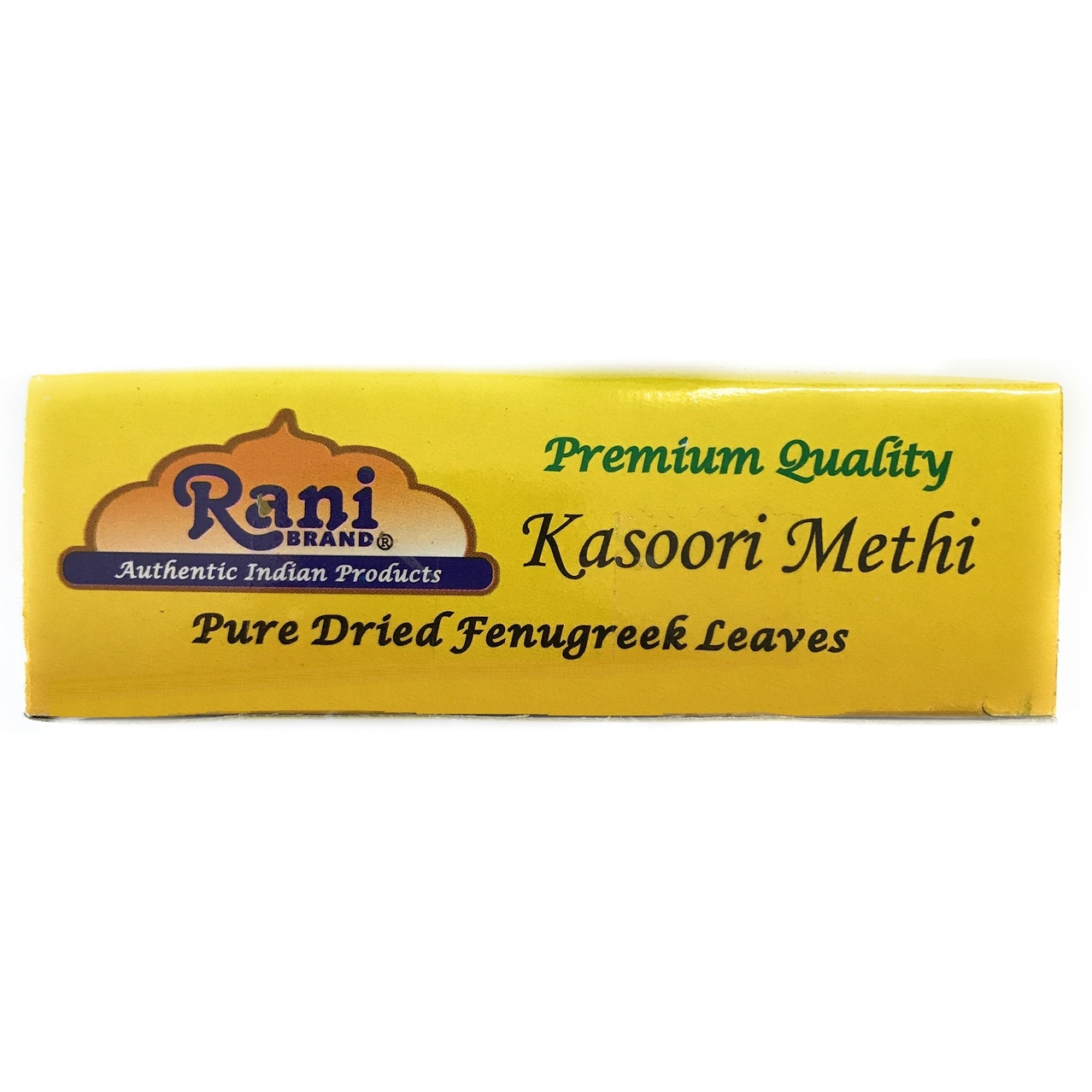 Rani Fenugreek Leaves Dried, All Natural (Kasoori Methi) 28g (1oz) ~ Gluten Free Ingredients | NON-GMO ~ Vegan