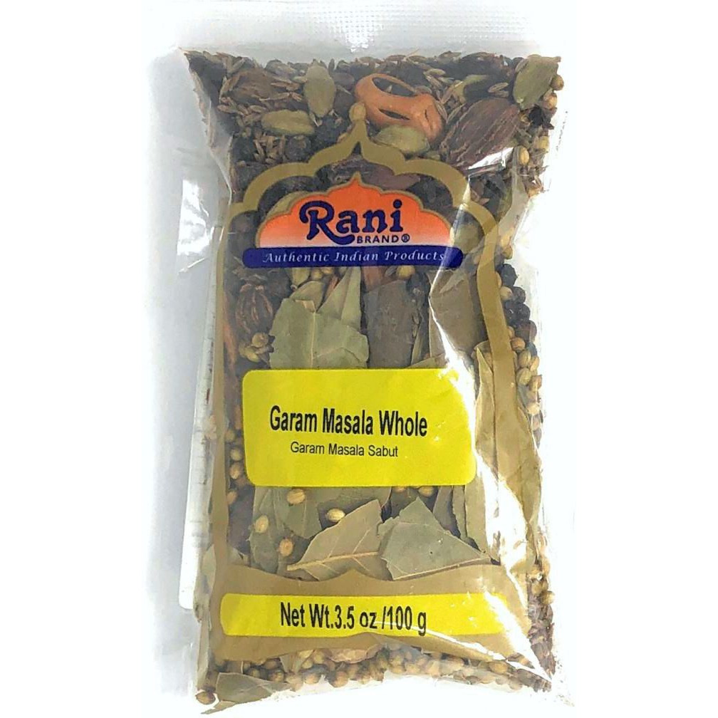 Rani Garam Masala Indian 11-Whole Spices Blend 3.5oz (100g) ~ All Natural, Salt-Free | Vegan | No Colors | Gluten Friendly | NON-GMO | Indian Origin