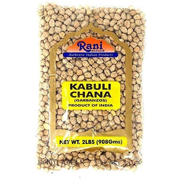 Rani Garbanzo Beans (Kabuli Chana) 2lbs (32oz) ~ All Natural | Vegan | Gluten Friendly | NON-GMO | Indian Origin???
