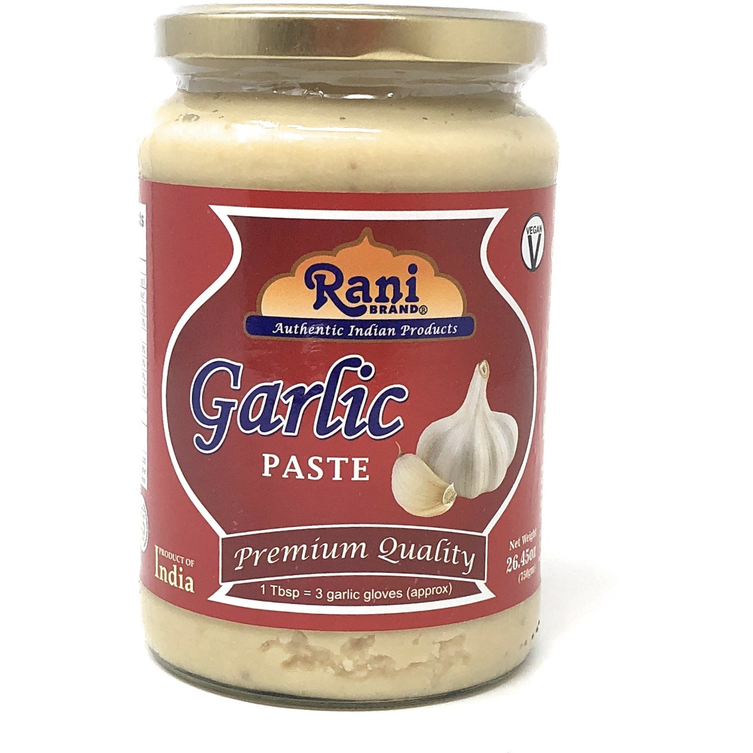 Rani Garlic Cooking Paste 26.5oz (750g) ~ Vegan | Gluten Free Ingredients | NON-GMO | No Colors | Indian Origin