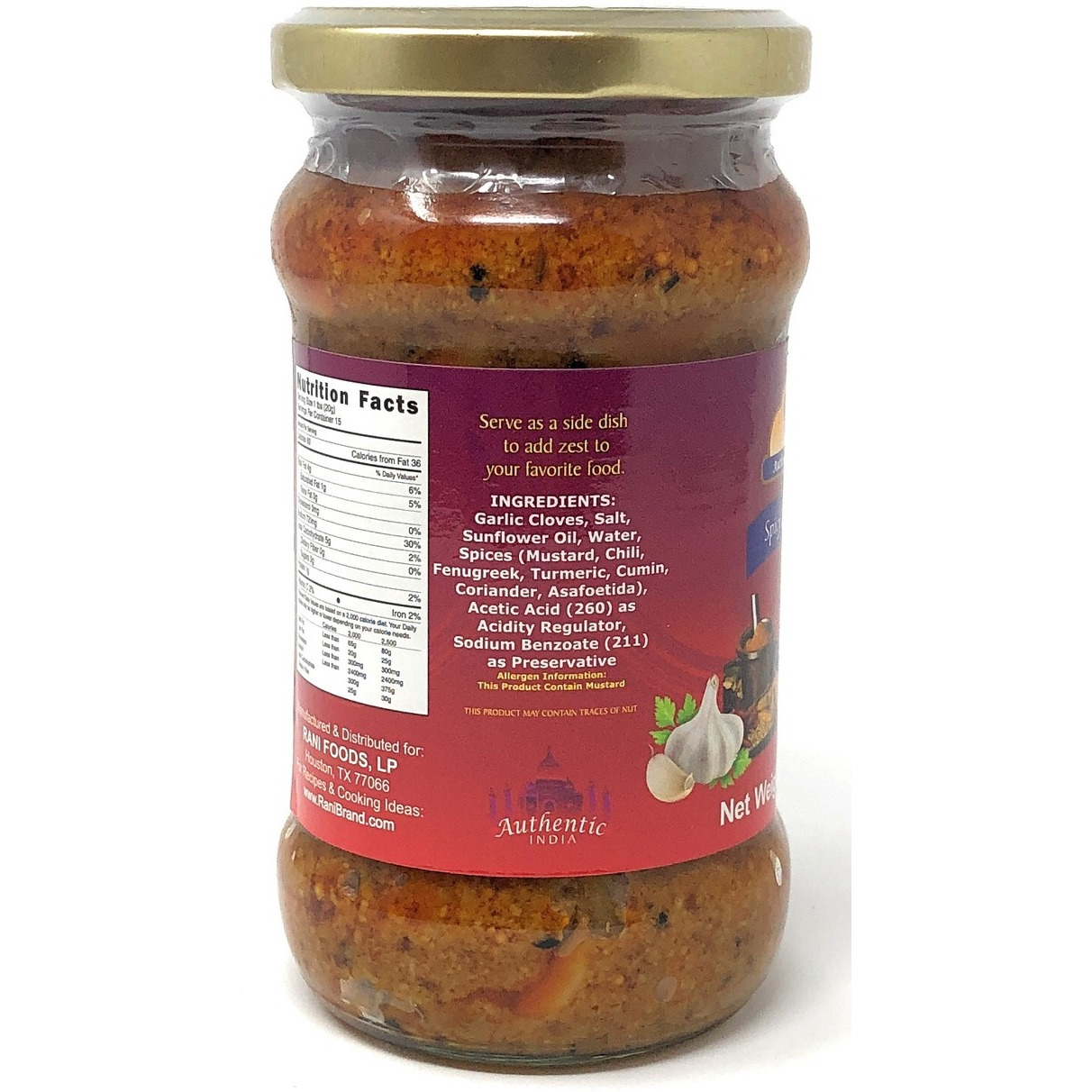 Rani Garlic Pickle 300G