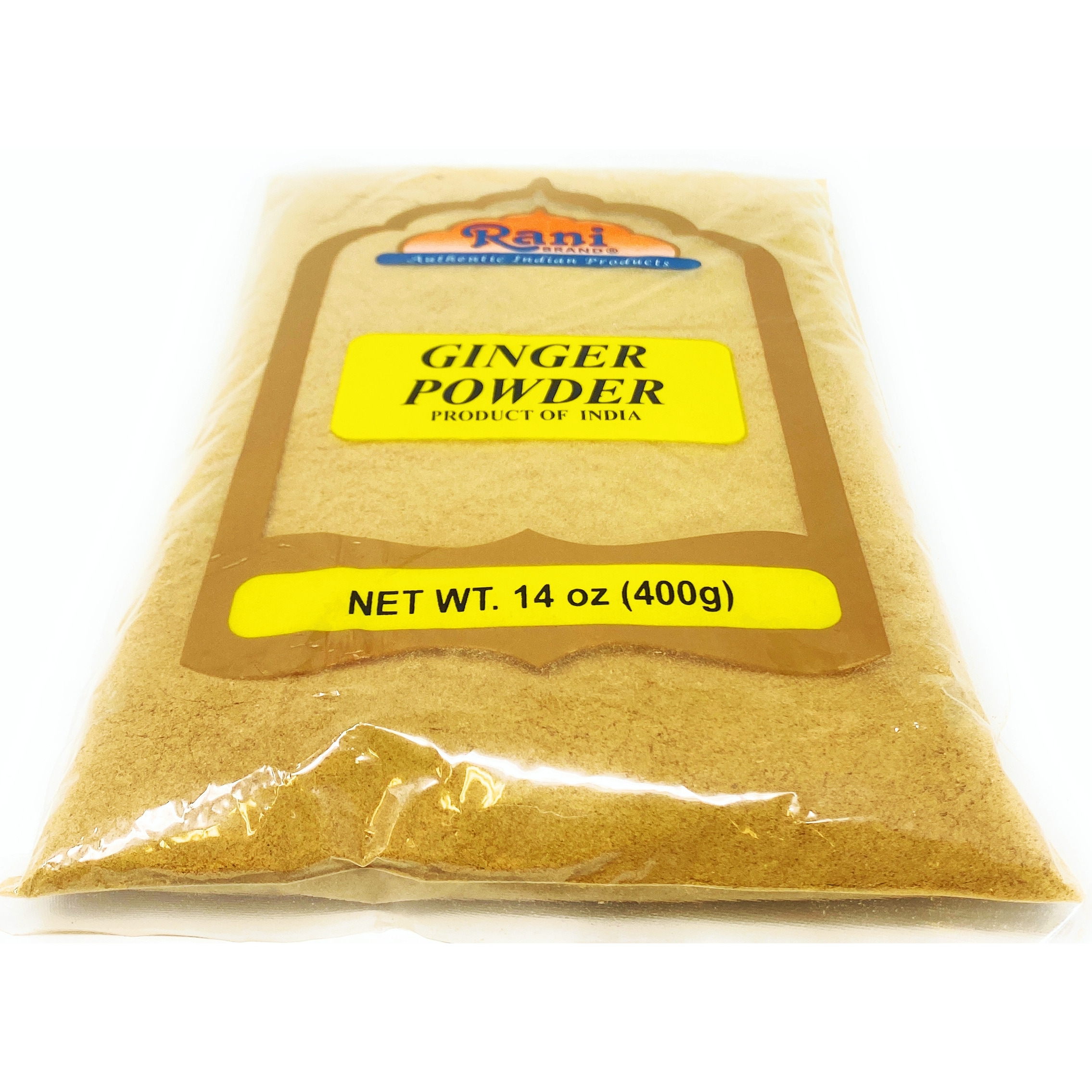 Rani Ginger (Adarak) Powder Ground, Spice 14oz (400g) ~ Natural | Vegan | Gluten Free Ingredients | NON-GMO | Indian Origin