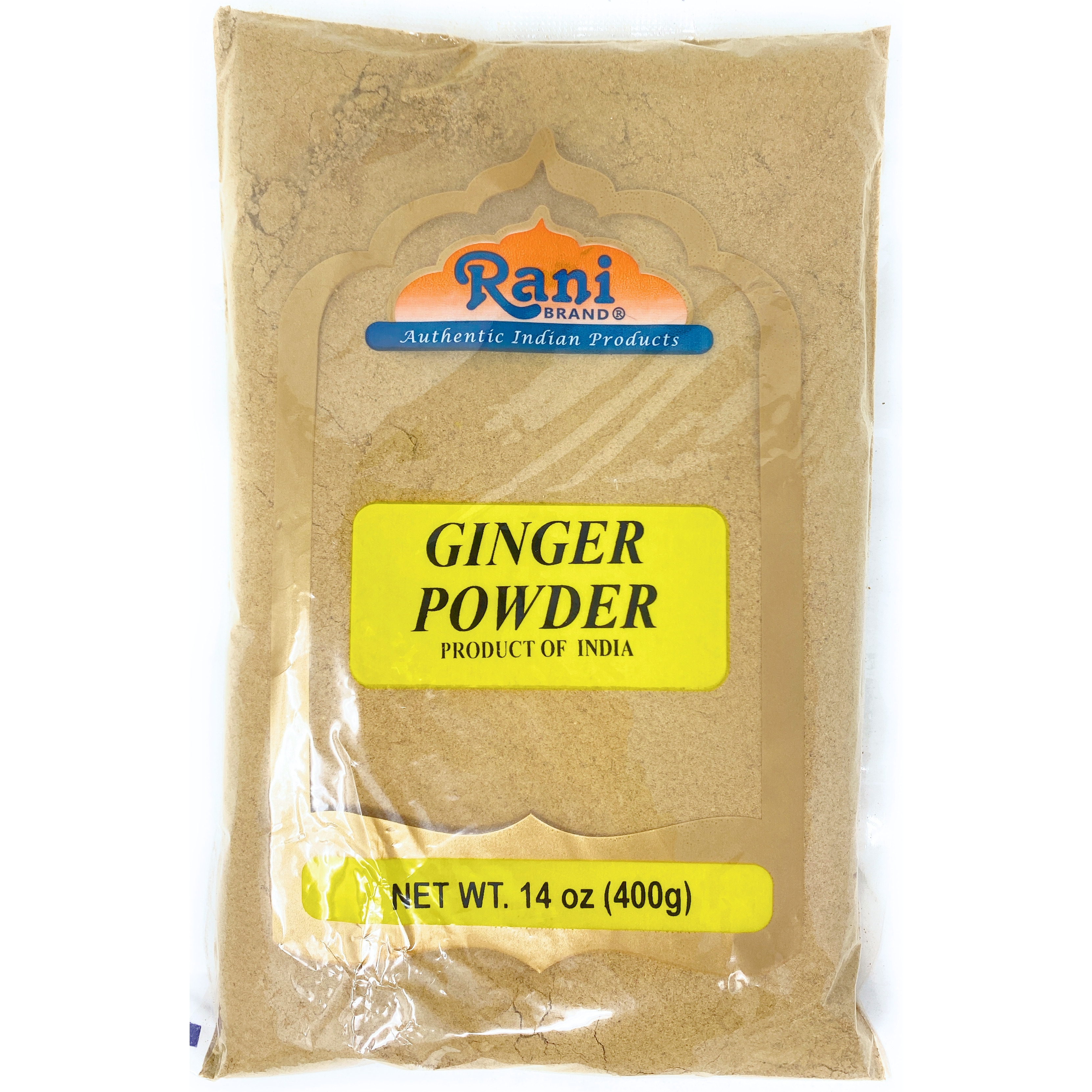 Rani Ginger (Adarak) Powder Ground, Spice 14oz (400g) ~ Natural | Vegan | Gluten Free Ingredients | NON-GMO | Indian Origin