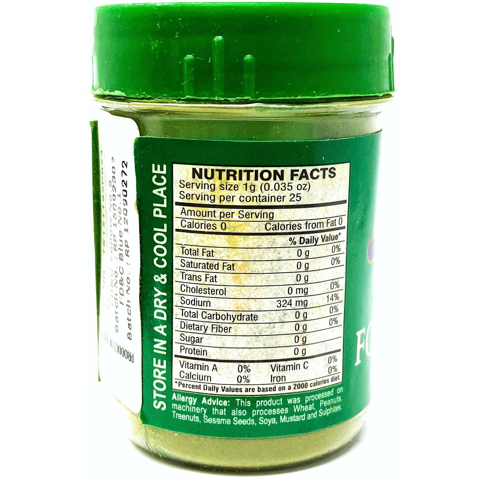 Rani Green Food Color 25Gm~FDA Approved~ All Natural | NON-GMO | Vegan | Gluten Friendly | Indian Origin