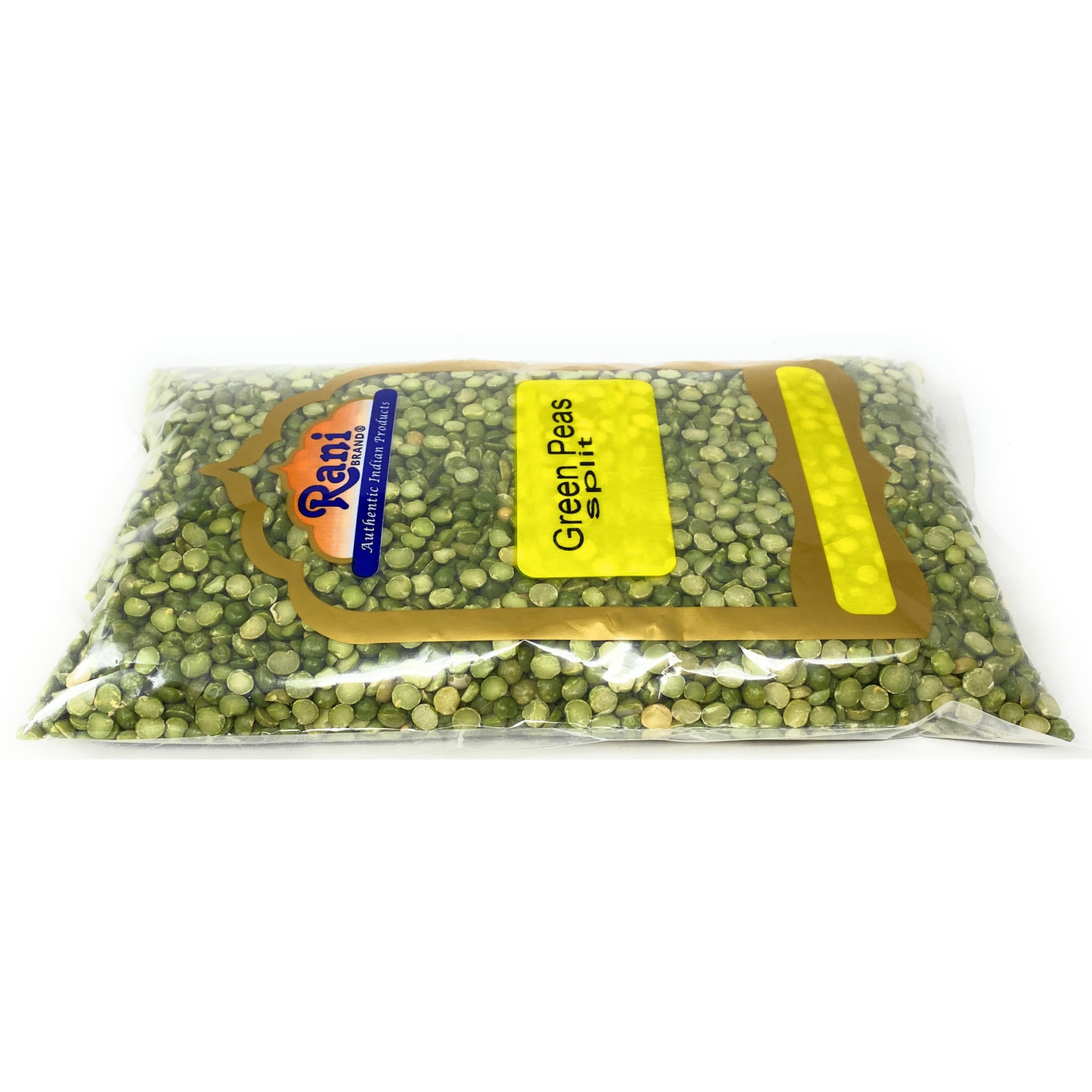 Rani Green Peas Split, Dried (Vatana, Matar) 2lbs (32oz) ~ All Natural | Vegan | Gluten Friendly | Product of USA
