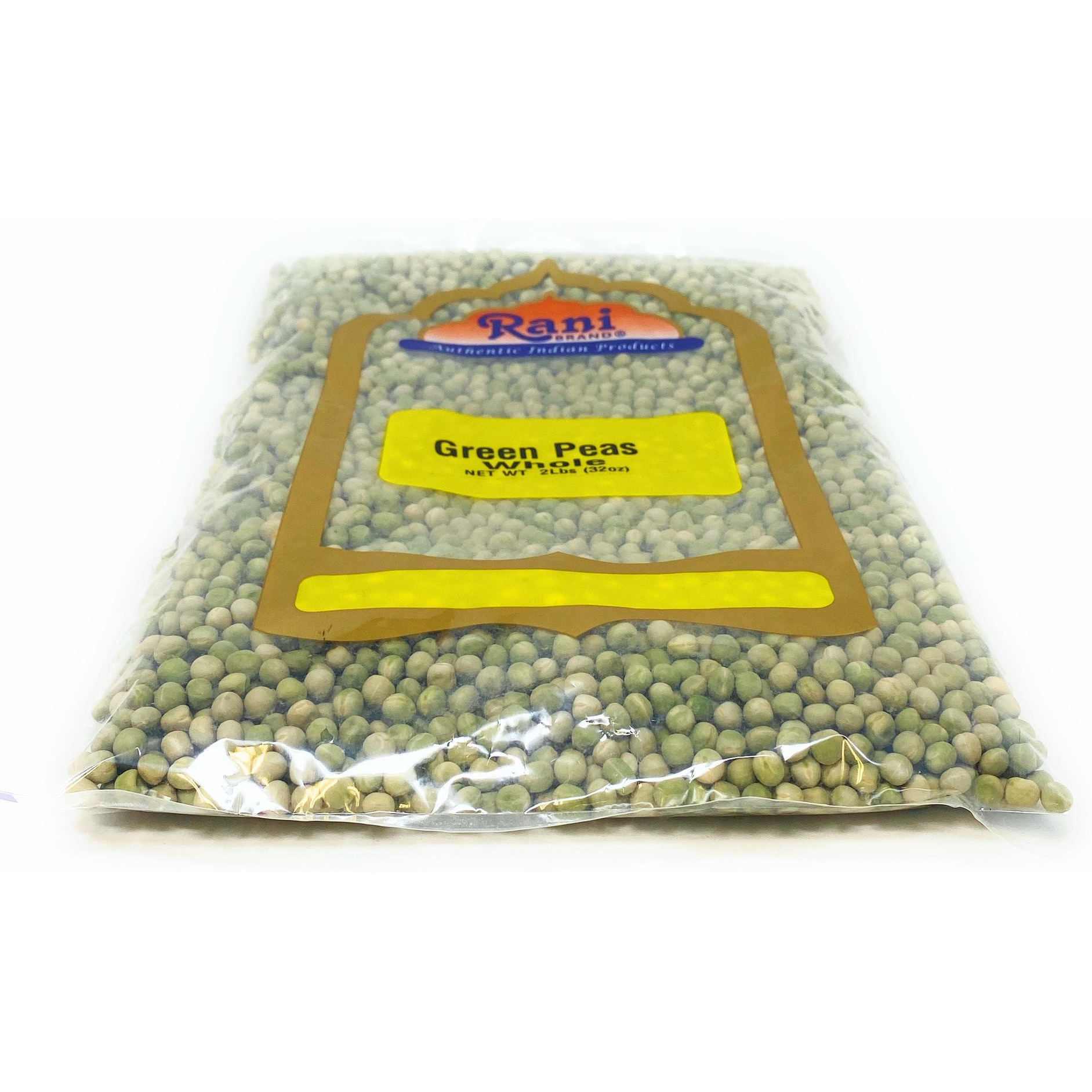 Rani Green Peas Whole, Dried (Vatana, Matar) 2lbs (32oz) ~ All Natural | Vegan | Gluten Friendly | Product of USA