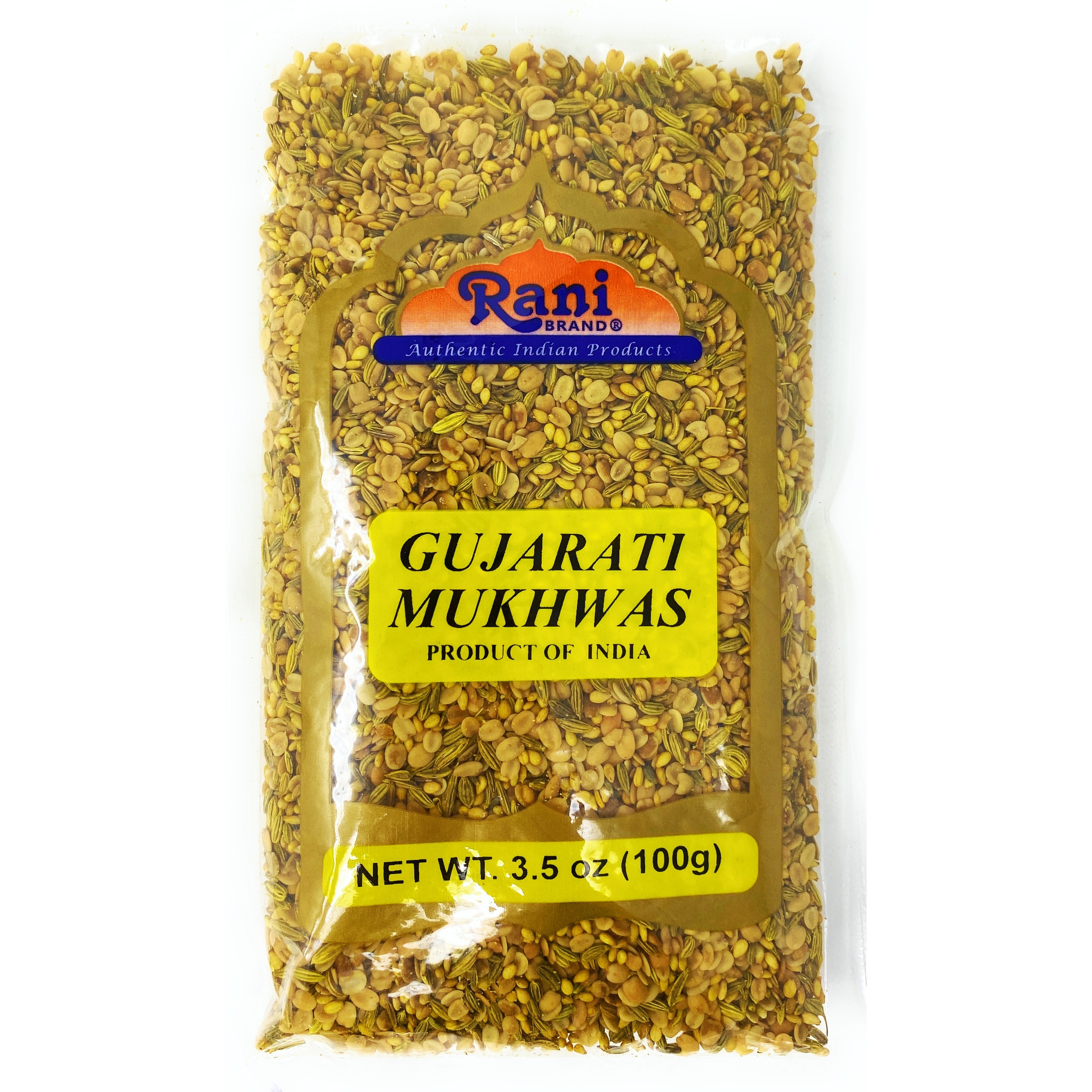 Rani Gujarati Mukhwas (Special After Dinner Mix) 3.5oz (100g) ~ Vegan | No Colors | Indian Origin