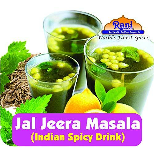 Rani Jal Jeera Masala (14-Spice blend for Spicy Indian Drink) 3.5oz (100g) ~ All Natural | Vegan | No Colors | Gluten Friendly  | NON-GMO | Indian Origin