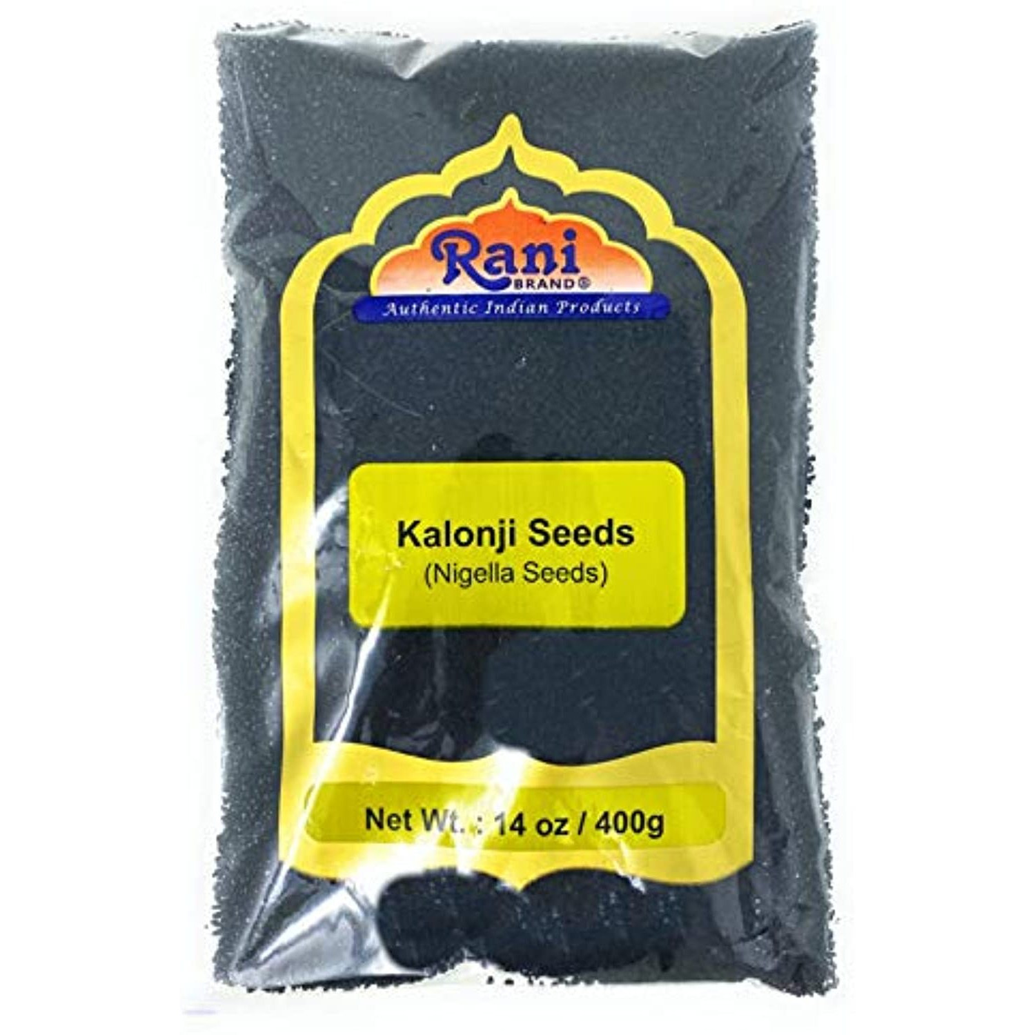 Rani Kalonji (Black Seed, Nigella Sativa, Black Cumin) Seeds 14oz (400g) All Natural ~ Gluten Friendly | NON-GMO | Vegan | Indian Origin
