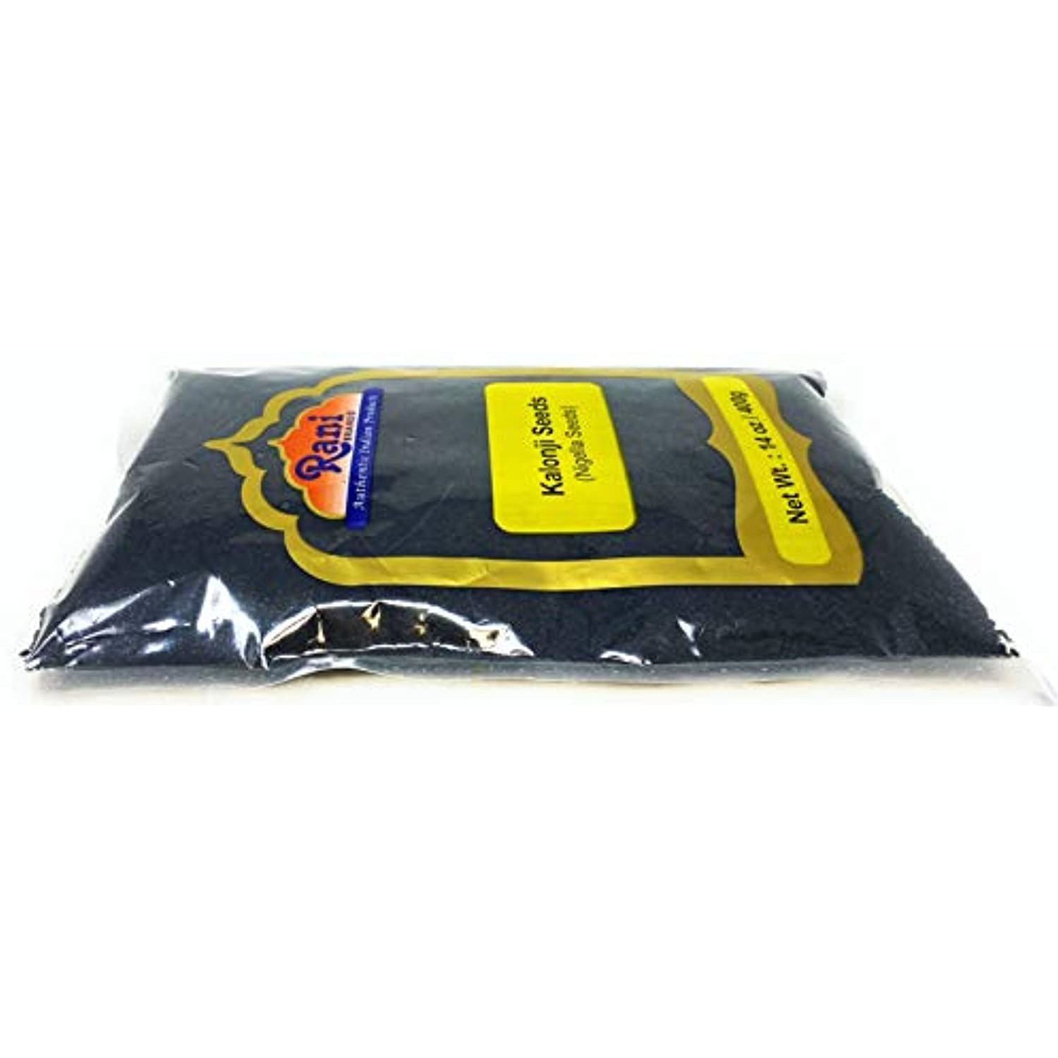 Rani Kalonji (Black Seed, Nigella Sativa, Black Cumin) Seeds 14oz (400g) All Natural ~ Gluten Friendly | NON-GMO | Vegan | Indian Origin