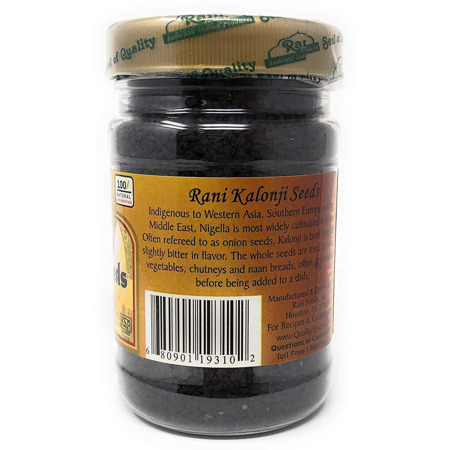 Rani Kalonji (Nigella) Seeds 3oz