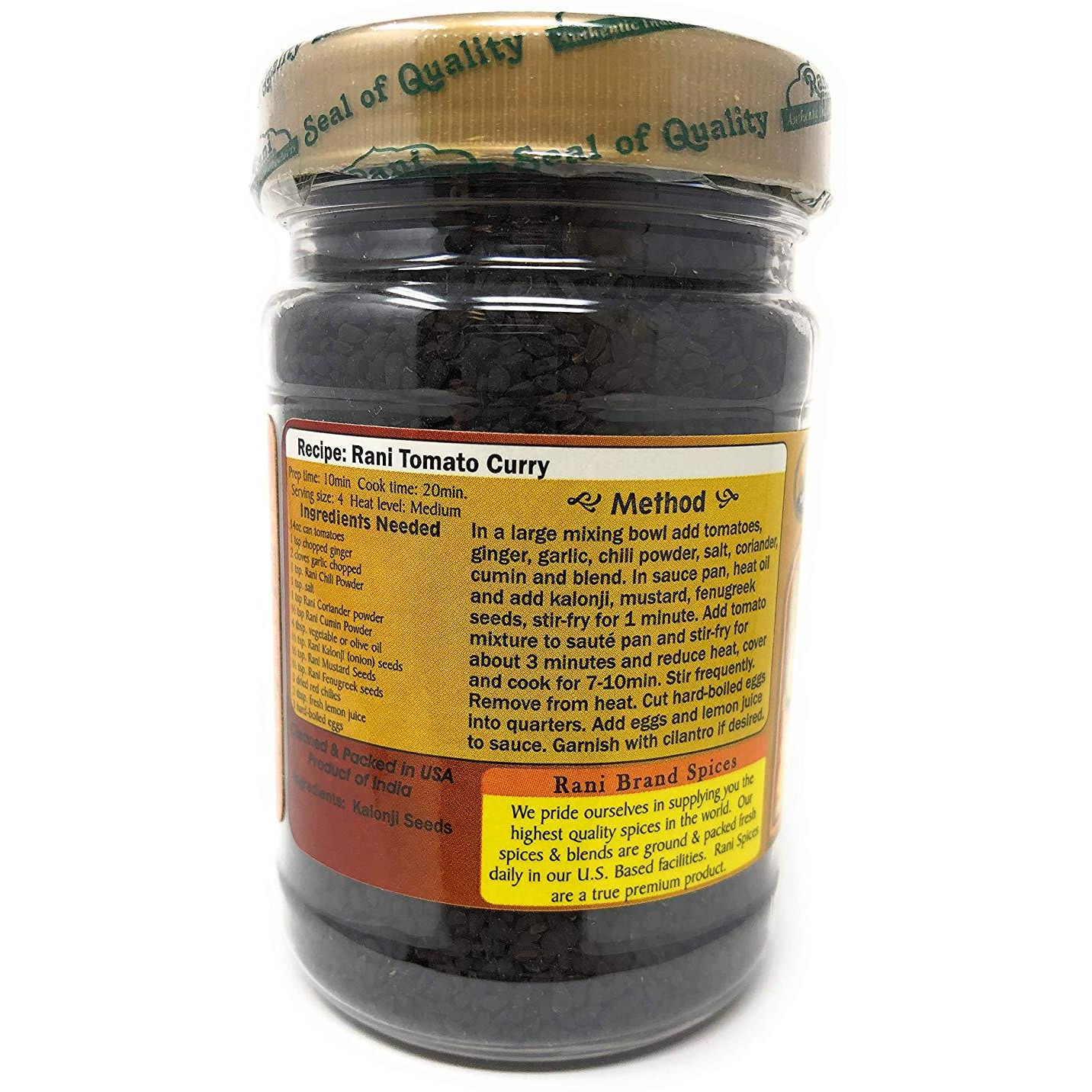 Rani Kalonji (Nigella) Seeds 3oz