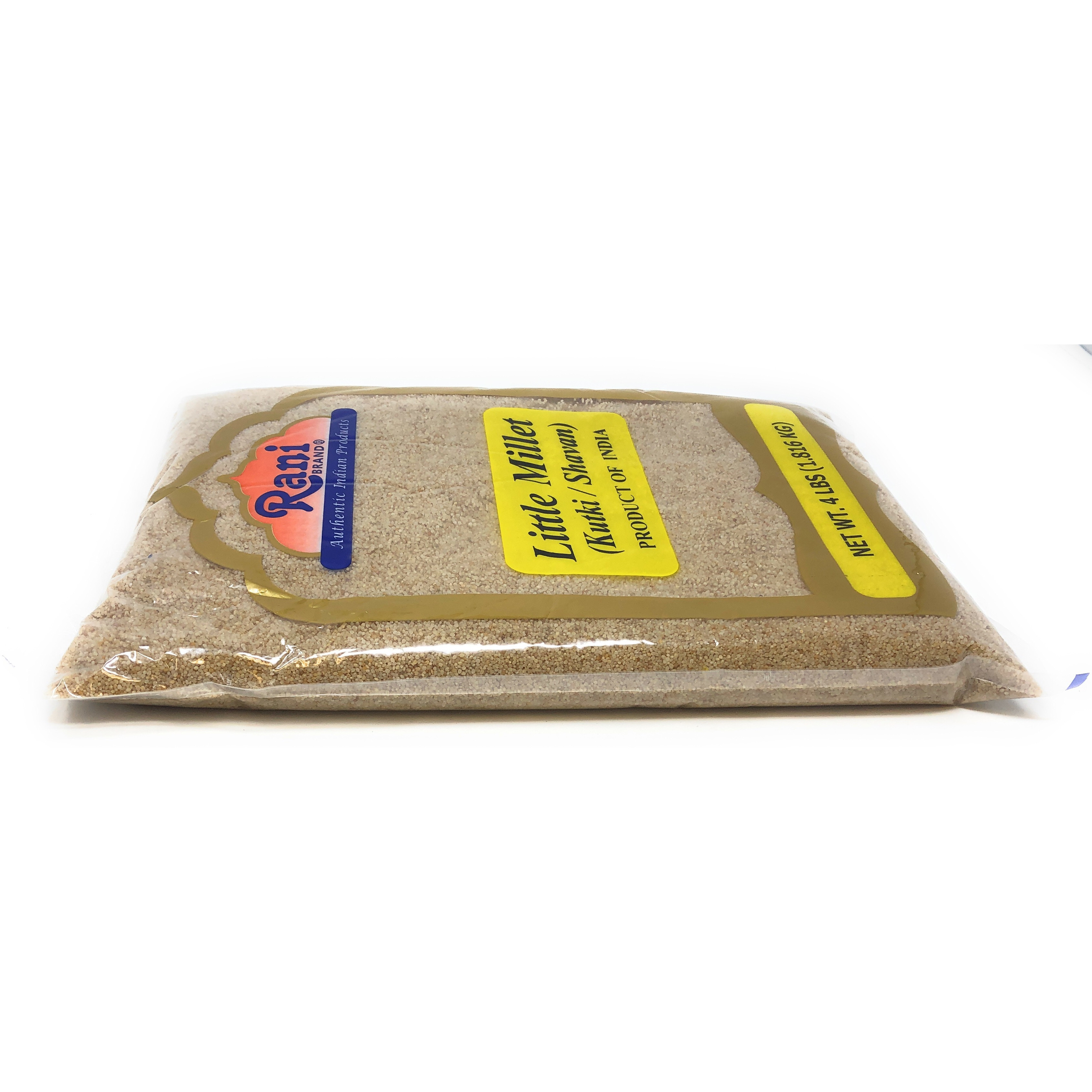 Rani Little Millet (Panicum Sumatrense) Whole Ancient Grain Seeds 4 Pound, 4lbs (64oz) ~ All Natural | Gluten Friendly | NON-GMO | Vegan | Indian Origin | Kutki / Shavan / Saamai / Sama Kannada