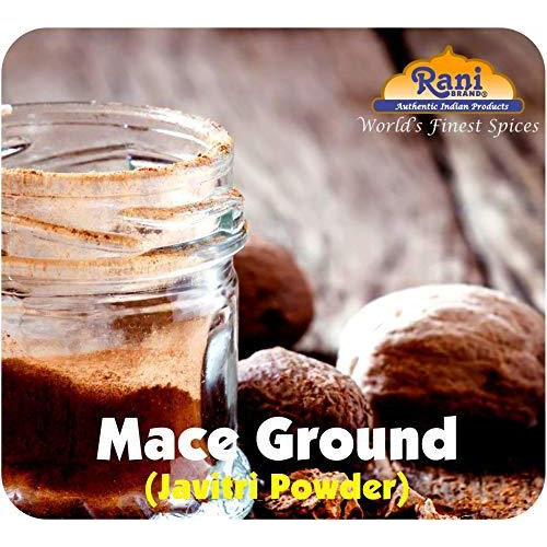 Rani Mace Ground (Javathri) Powder, Spice 2.5oz (70g) PET Jar ~ All Natural | Vegan | Gluten Free Ingredients | NON-GMO