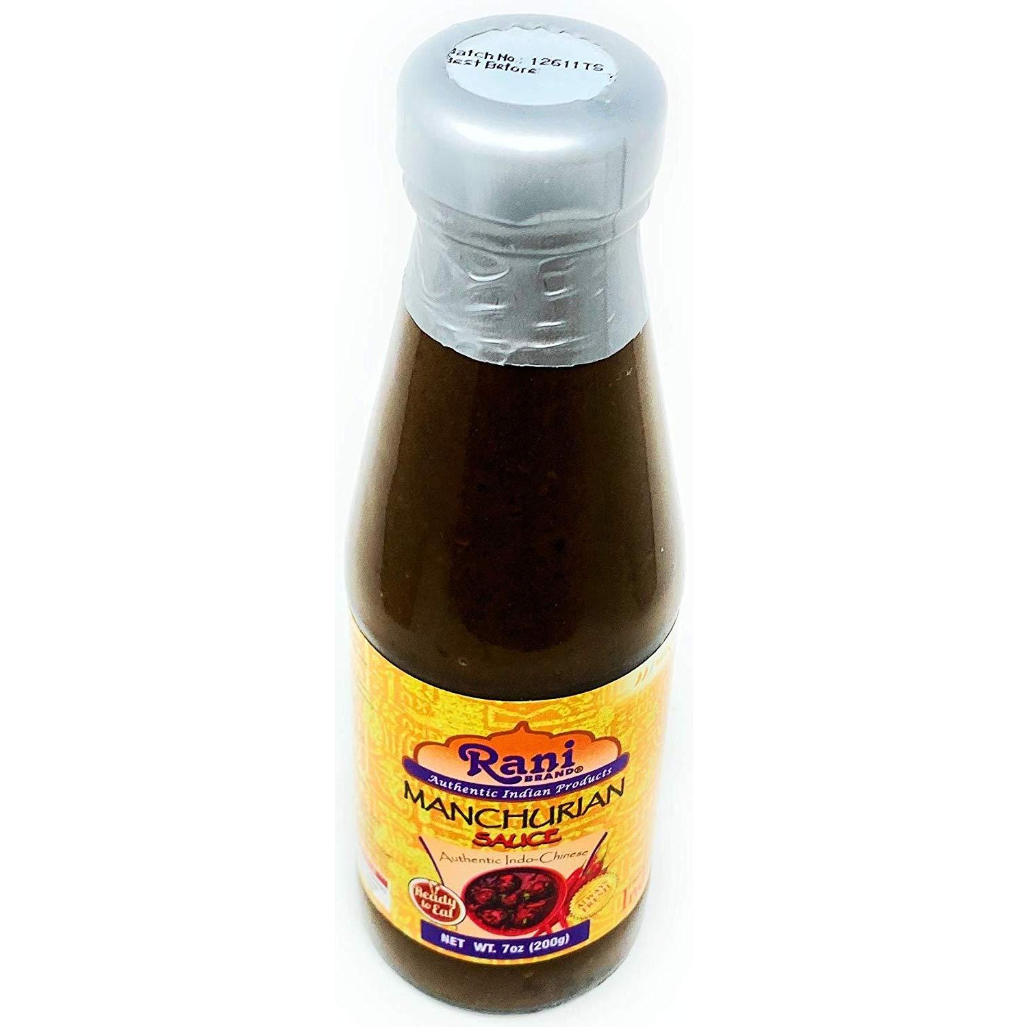 Rani Manchurian Sauce 7oz (200g) Glass Jar ~ No Colors | NON-GMO | Vegan | Gluten Friendly | Indian Origin