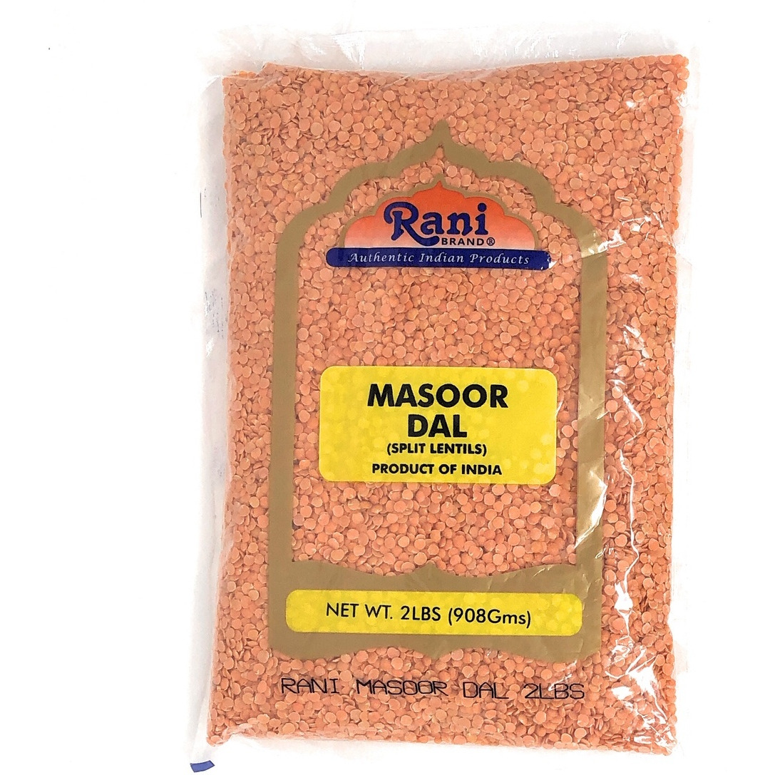 Rani Masoor Dal (Indian Red Lentils) Split Gram 2lbs (32oz)