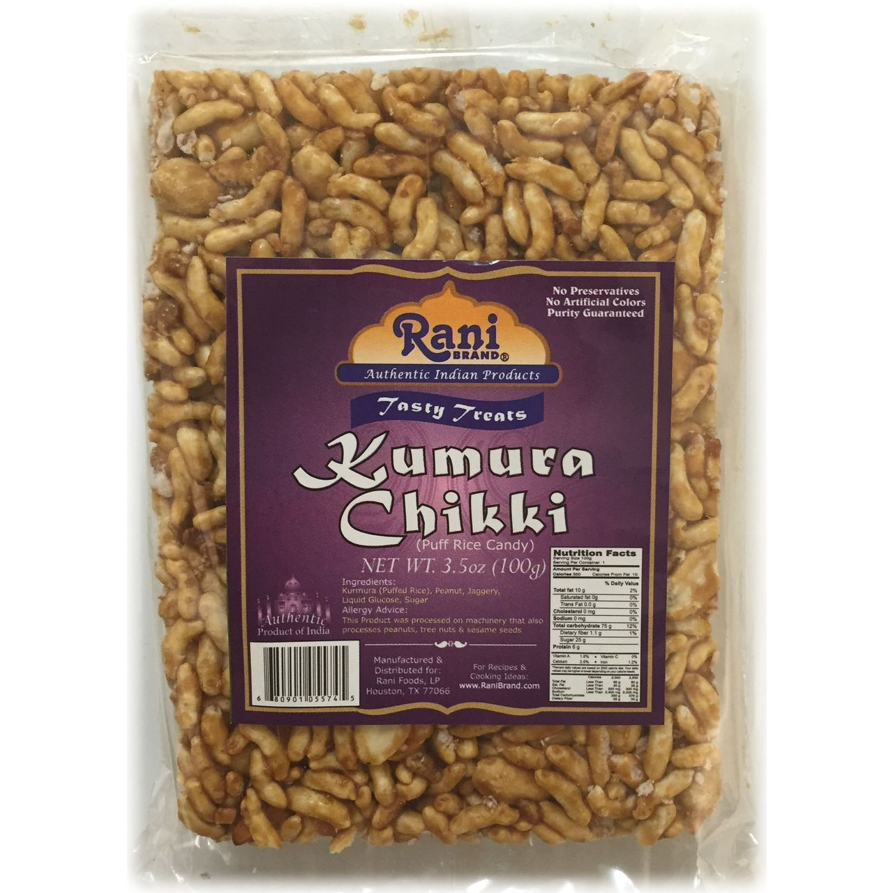 Rani Mumra (Kumura) Chikki 100G