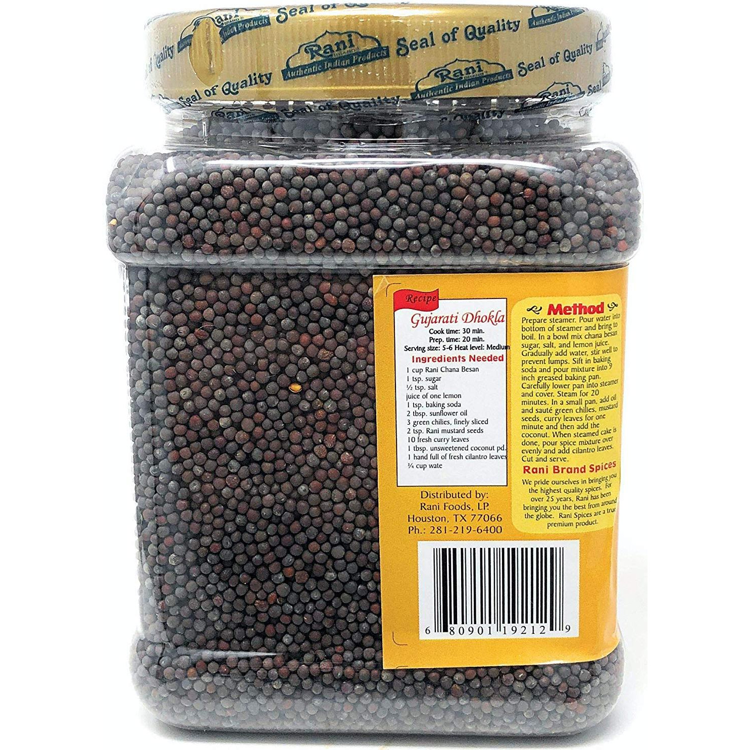 Rani Mustard Seeds 20oz (567g)
