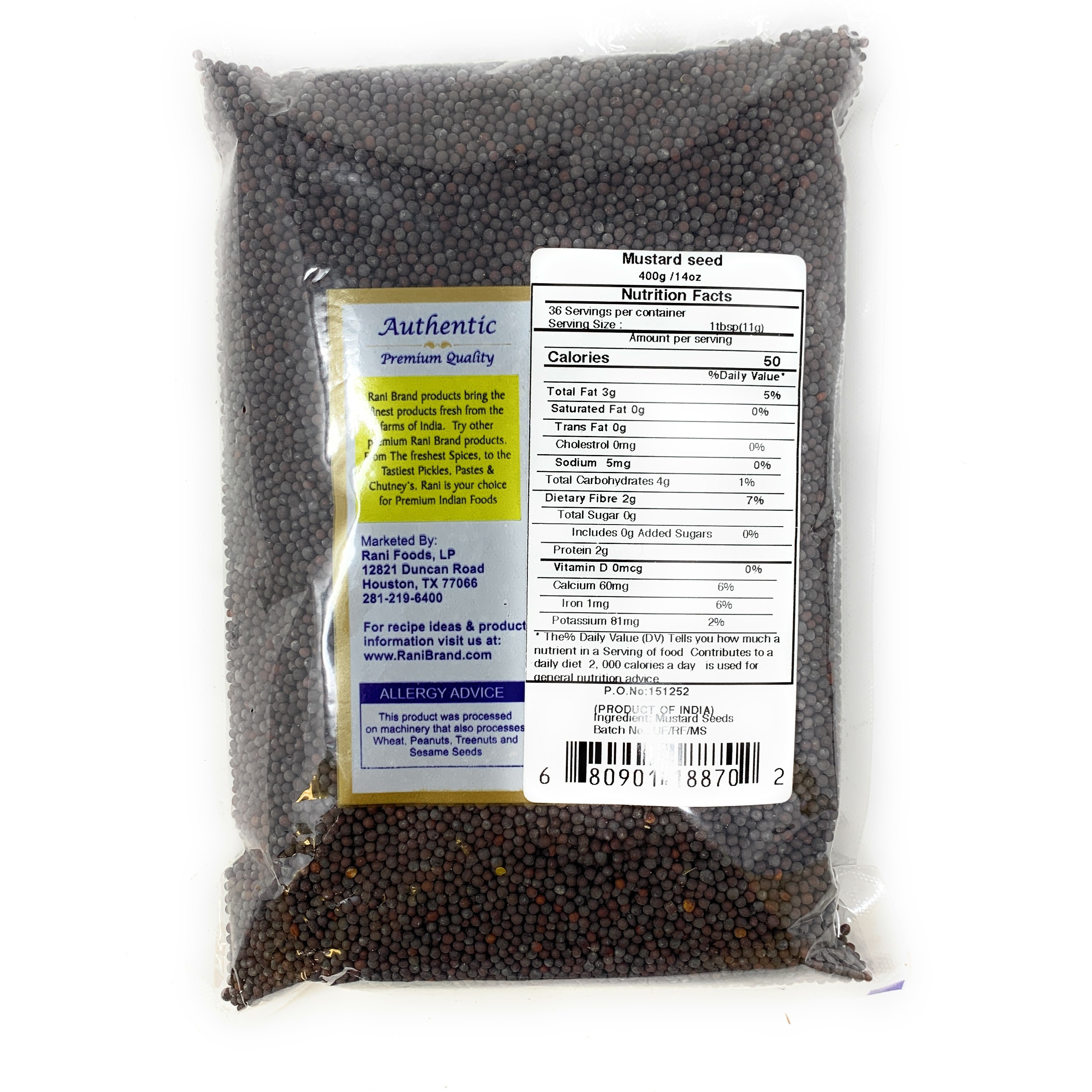Rani Mustard Seeds 400g