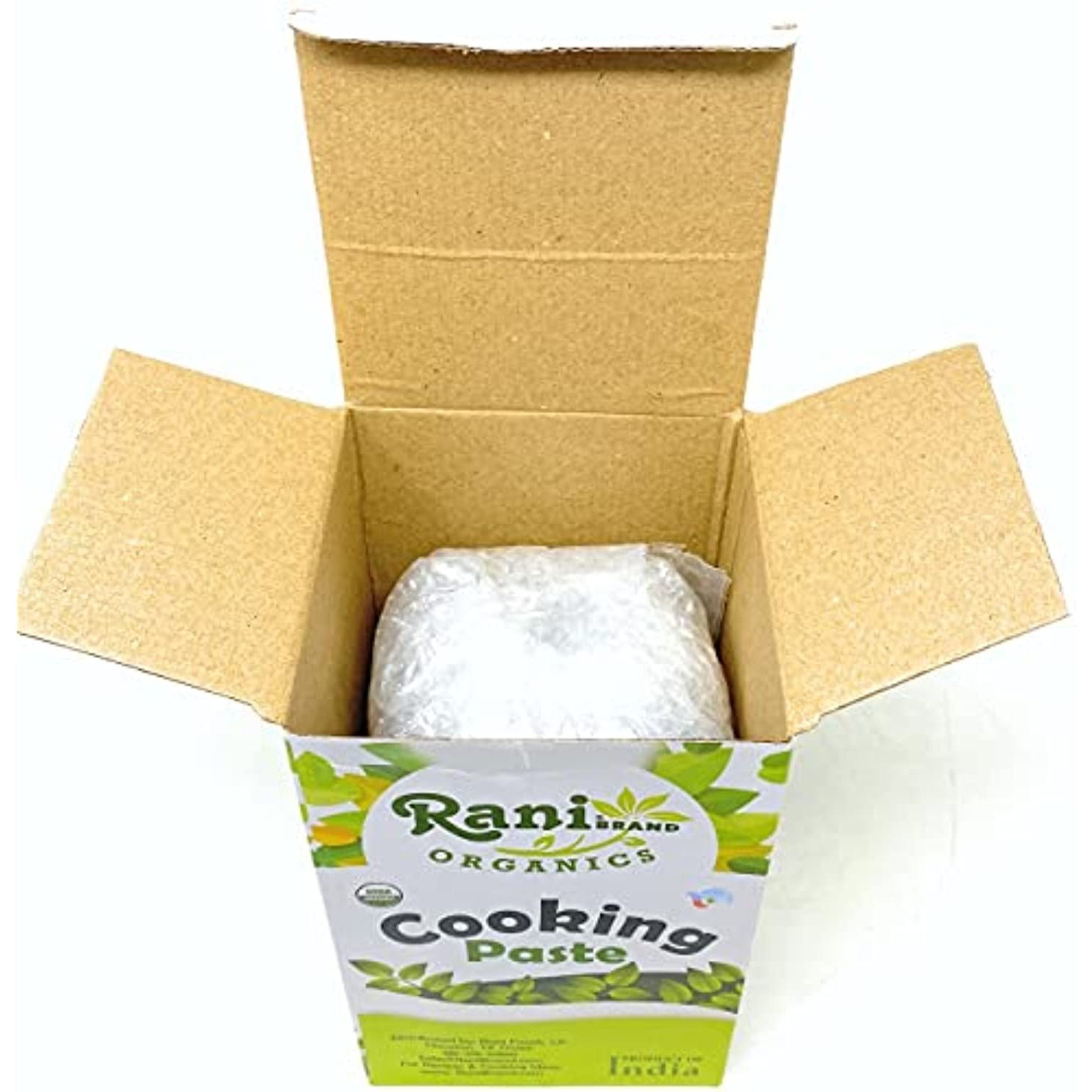 Rani Organic Garlic Cooking Paste 8.80oz (250g) ~ Vegan | Glass Jar | Gluten Free | NON-GMO | No Colors | Indian Origin | USDA Certified Organic