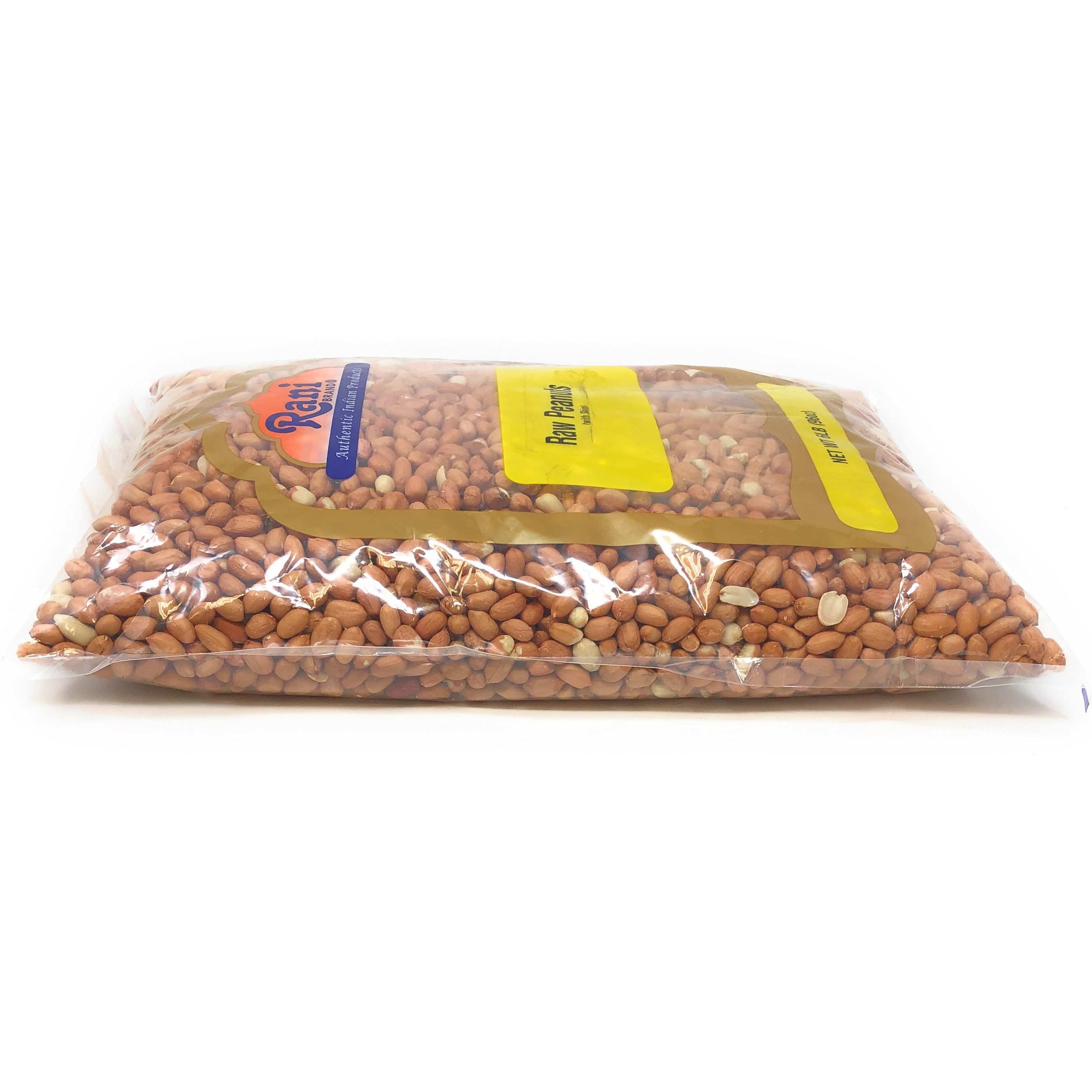 Rani Peanuts, Raw Whole With Skin (uncooked, unsalted) 6lbs (96oz) Bulk ~ All Natural | Vegan | Gluten Free Ingredients | Fresh Product of USA ~ Spanish Grade Groundnut / Redskin