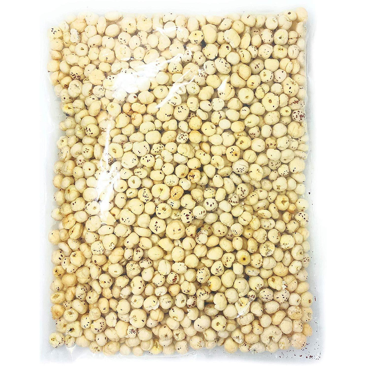 Rani Phool Makhana (Fox Nut / Popped Lotus Seed) 14oz (400g) ~ Plain Raw Uncooked | ~ All Natural | Vegan | No Colors | Gluten Friendly Ingredients | NON-GMO | Indian Origin