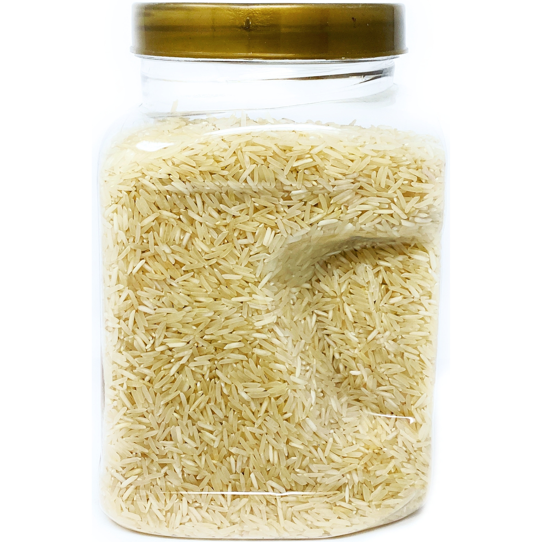 Rani Platinum White Basmati Rice Extra Long Aged, 3lbs (48oz) ~ PET Jar ~ All Natural | Vegan | Gluten Free Ingredients | Indian Origin