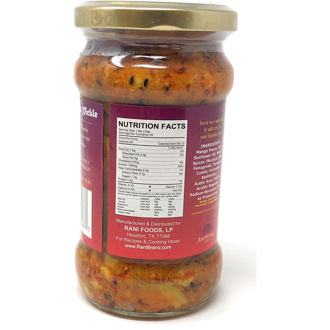 Rani Punjabi Mango Pickle 300G