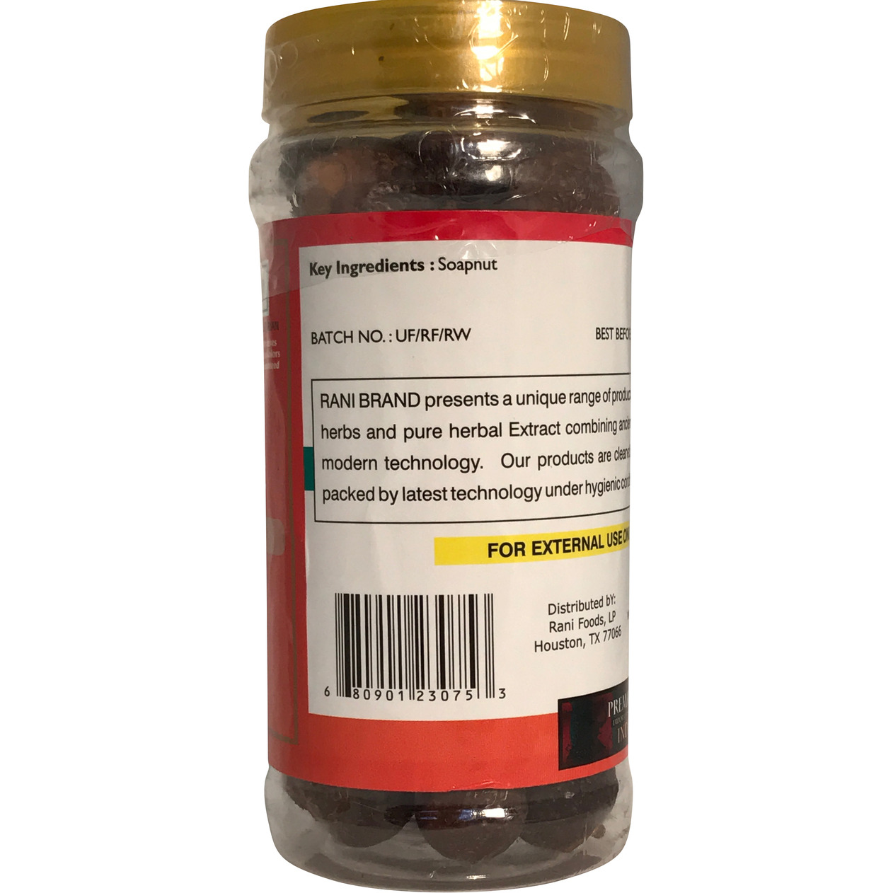 Rani Reetha (Soap Nut) Whole 7oz (200g) ~ Natural, Salt-Free | Vegan | No Colors | Gluten Friendly | NON-GMO | Indian Origin