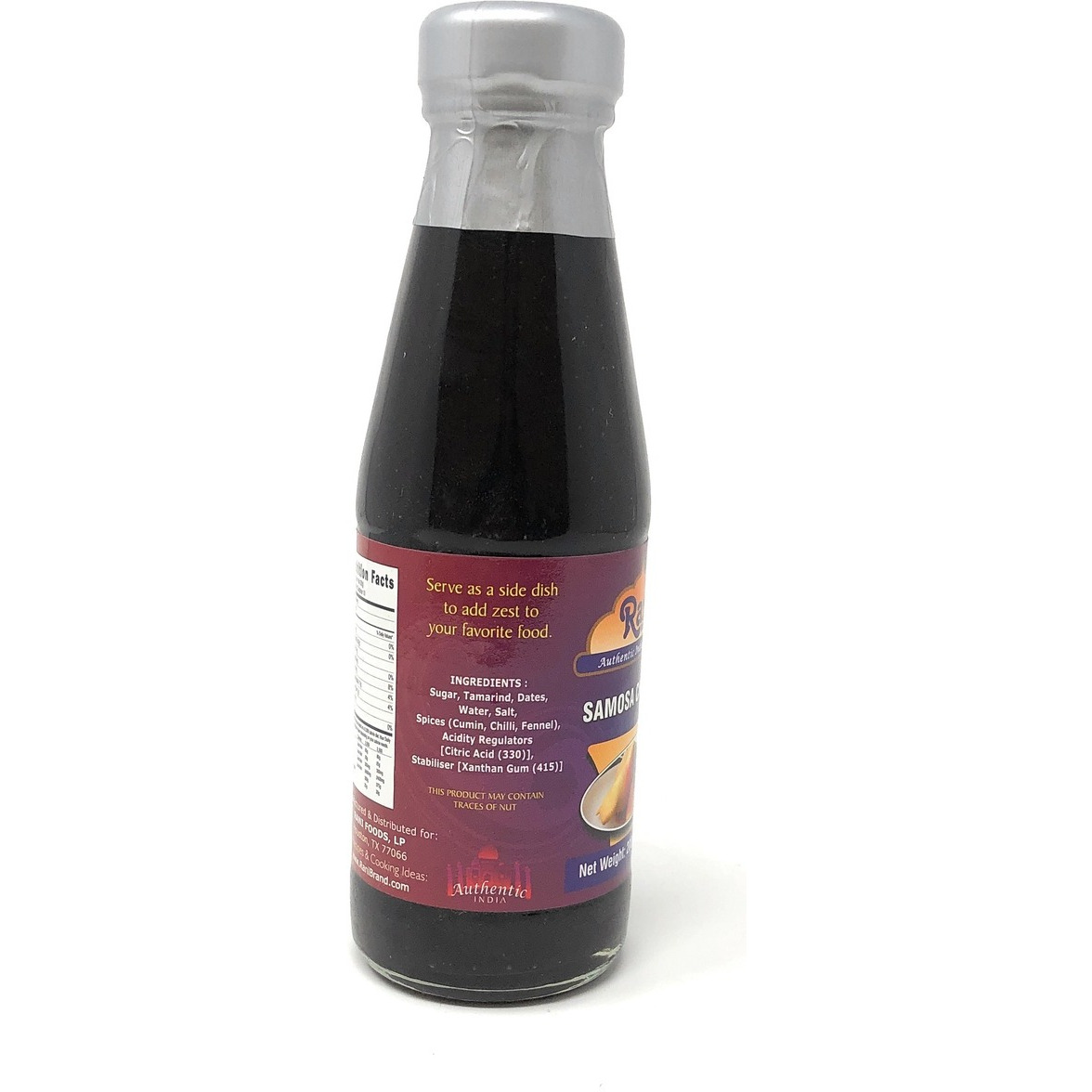 Rani Samosa Chutney (Sweet, Sour & Spicy Dipping Sauce) 7oz (200g) Glass Jar, Ready to eat, Vegan ~ Gluten Free | NON-GMO | No Colors | Indian Origin