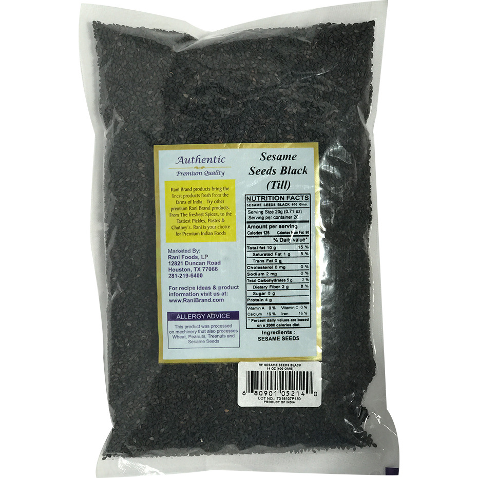 Rani Sesame Seeds Black 400G