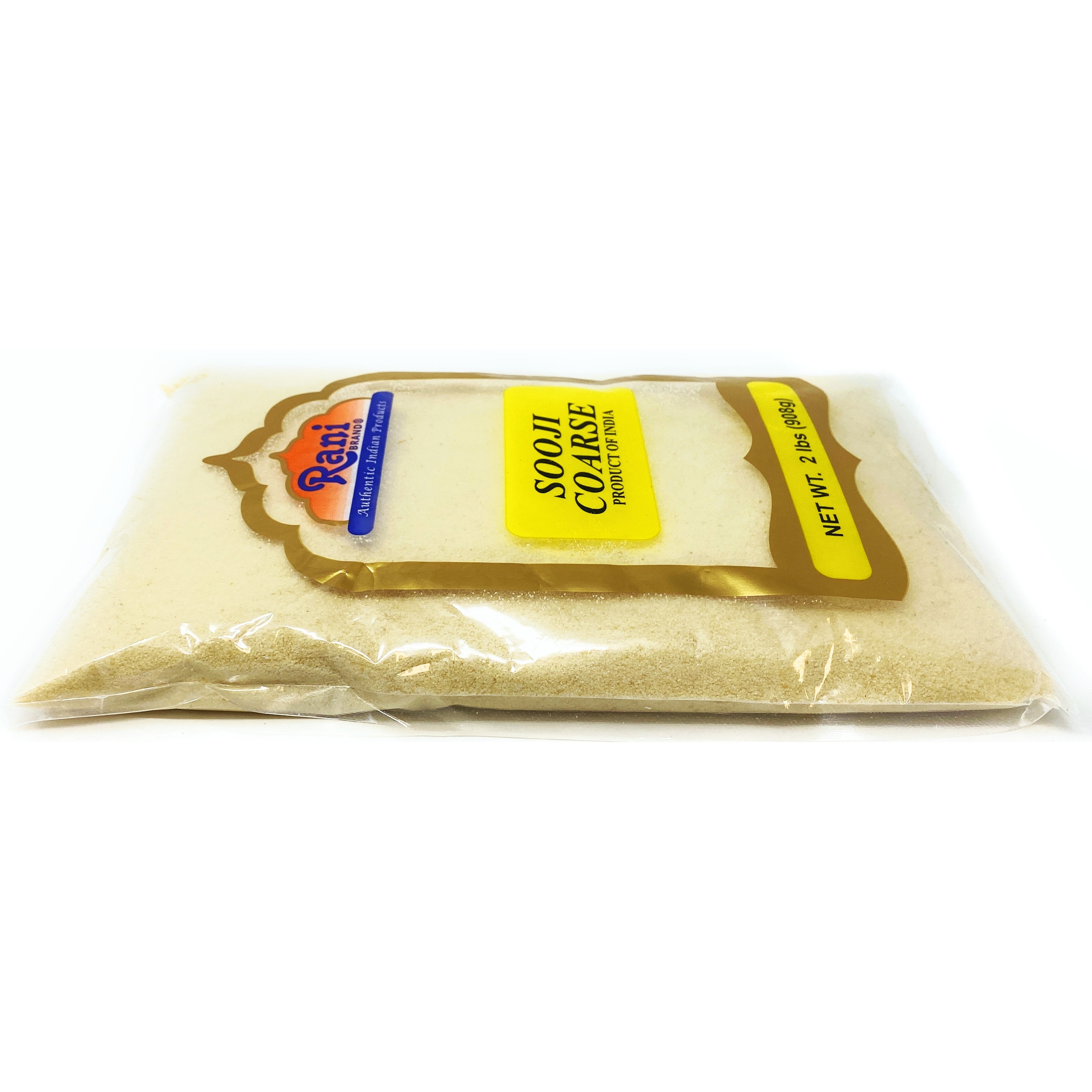 Rani Sooji Coarse (Farina, Suji, Rava, Rawa, Semolina) Flour 2lbs (32oz) ~ All Natural | Vegan | NON-GMO | Indian Origin