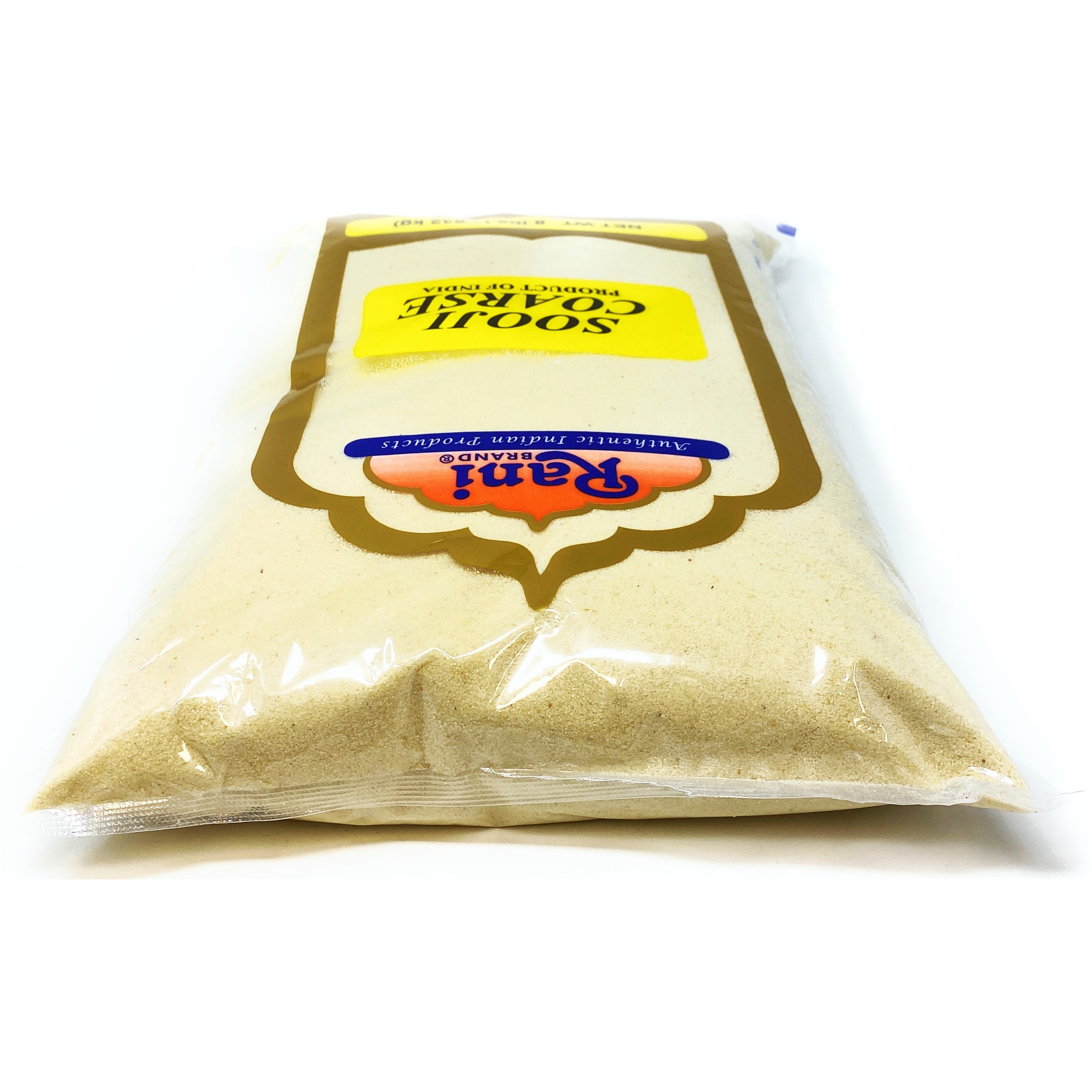 Rani Sooji Coarse (Farina, Suji, Rava, Rawa, Semolina) Flour 8lbs (128oz) ~ All Natural | Vegan | NON-GMO | Indian Origin