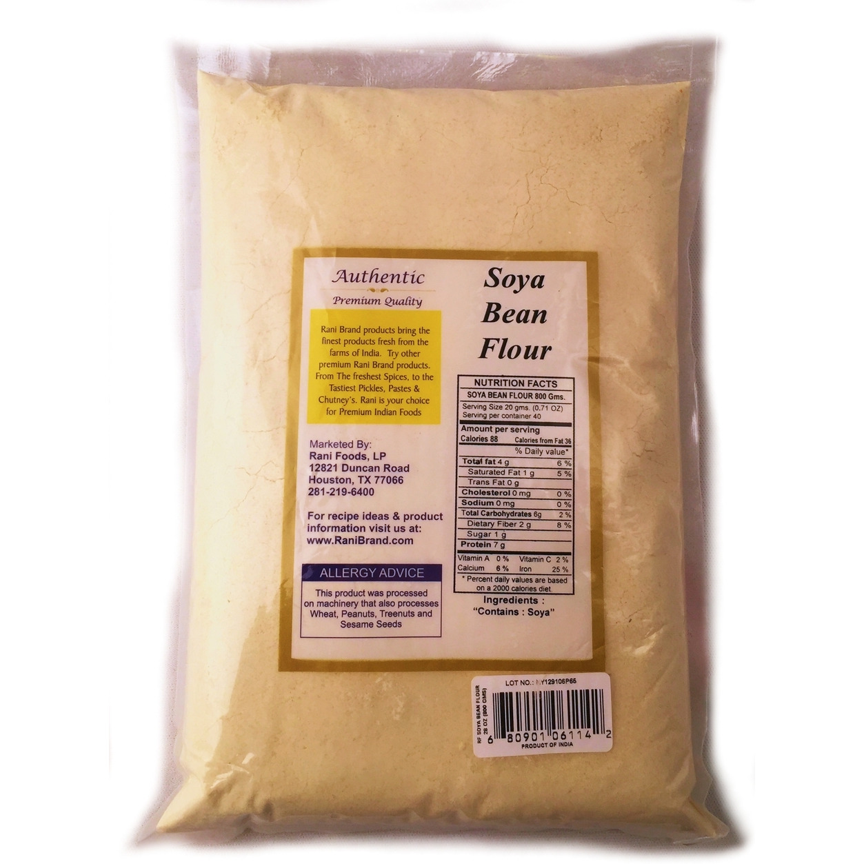 Rani Soya Beans Flour 800g (28oz)