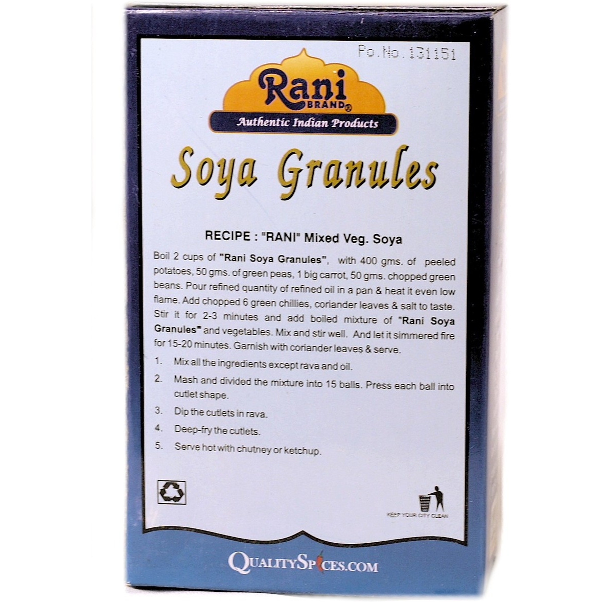 Rani Soya Granules 7Oz