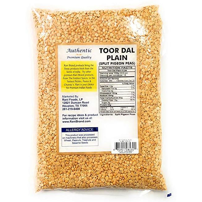 Rani Toor Dal 4lb